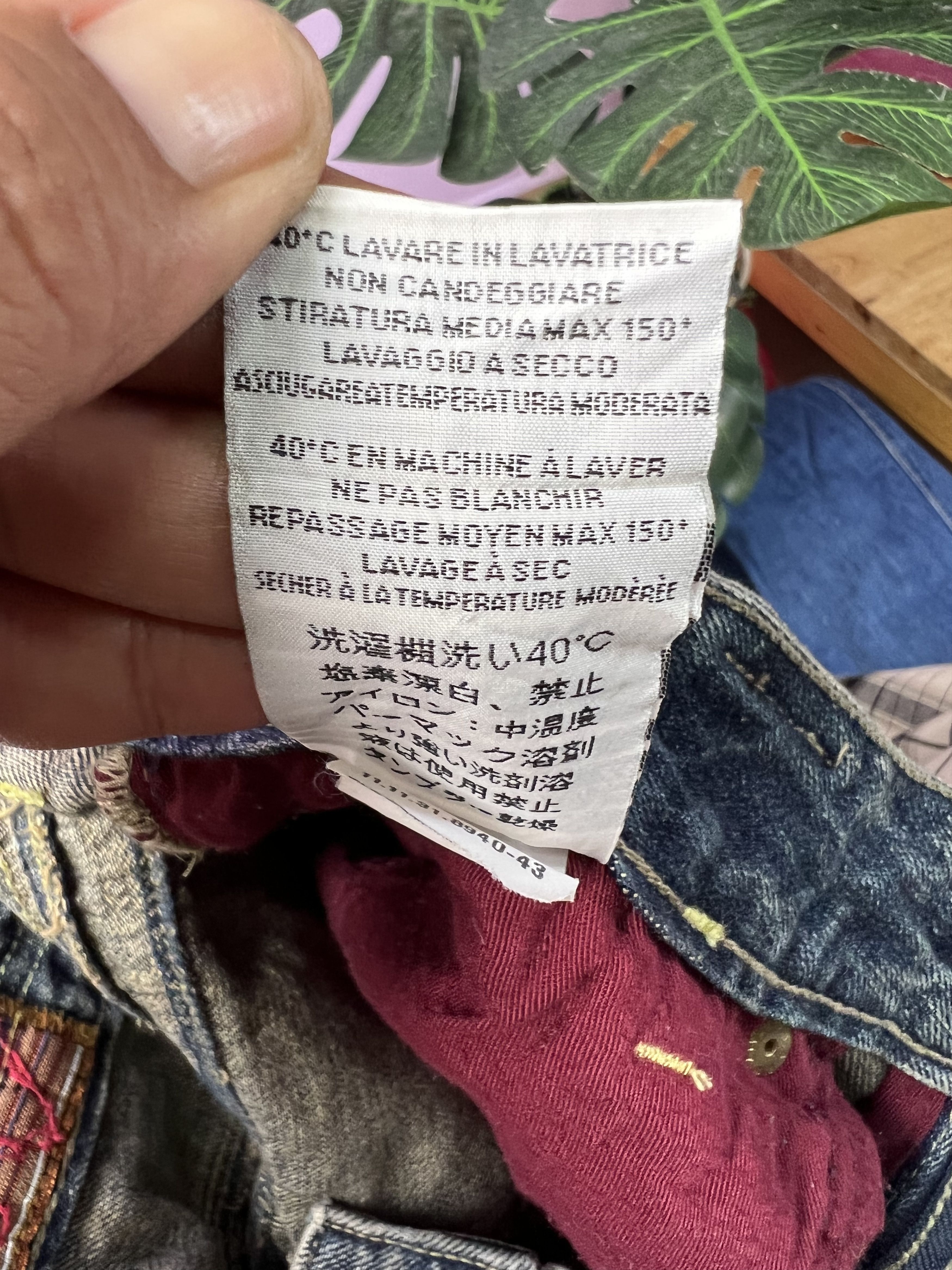 Other 🔥Vintage Notify Distressed Denim Size 31" - 18 Thumbnail
