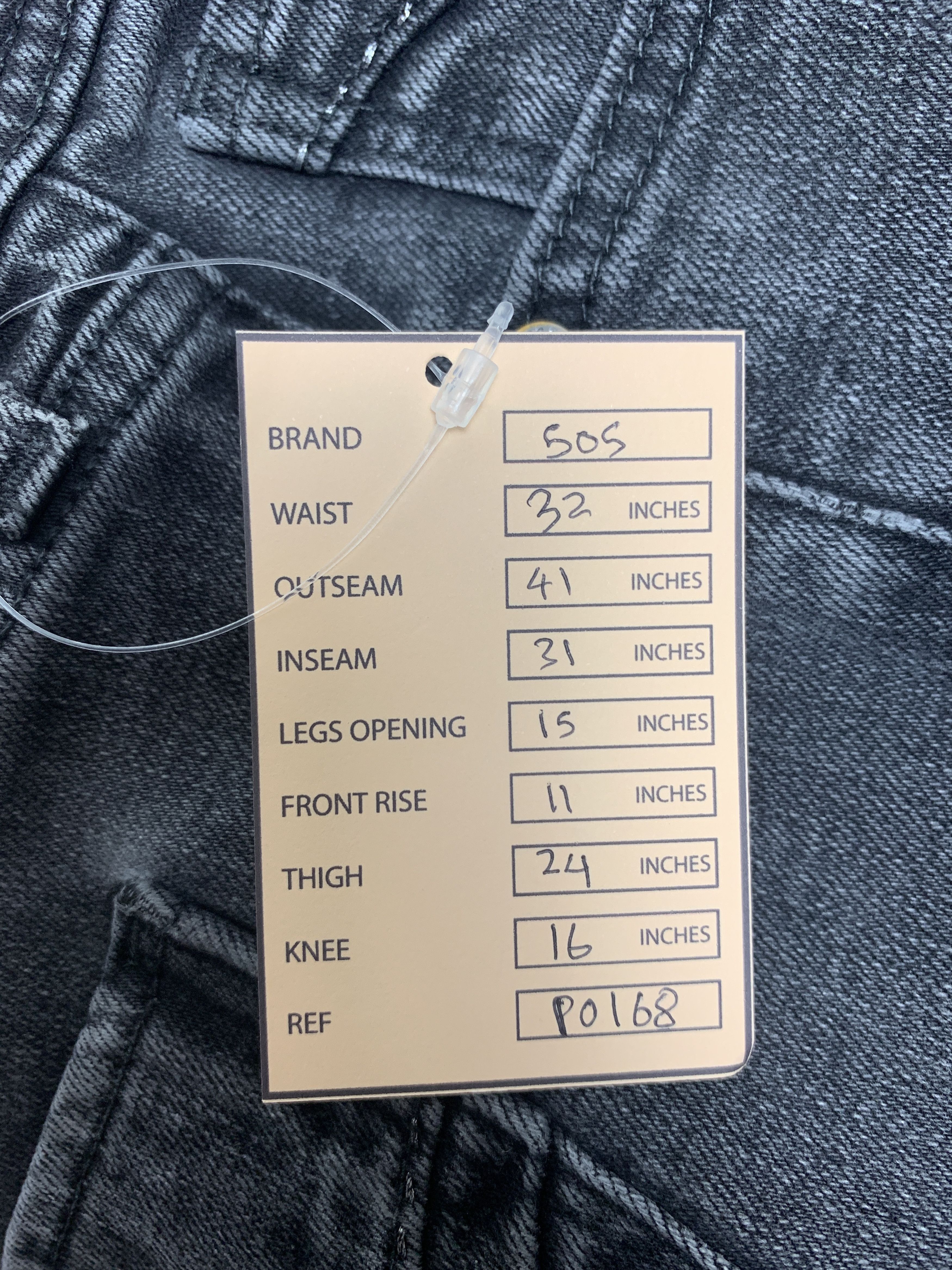 Levi's Vintage Levi's 505 Women Black Tab Faded Black Jeans Size 32" / US 10 / IT 46 - 16 Thumbnail