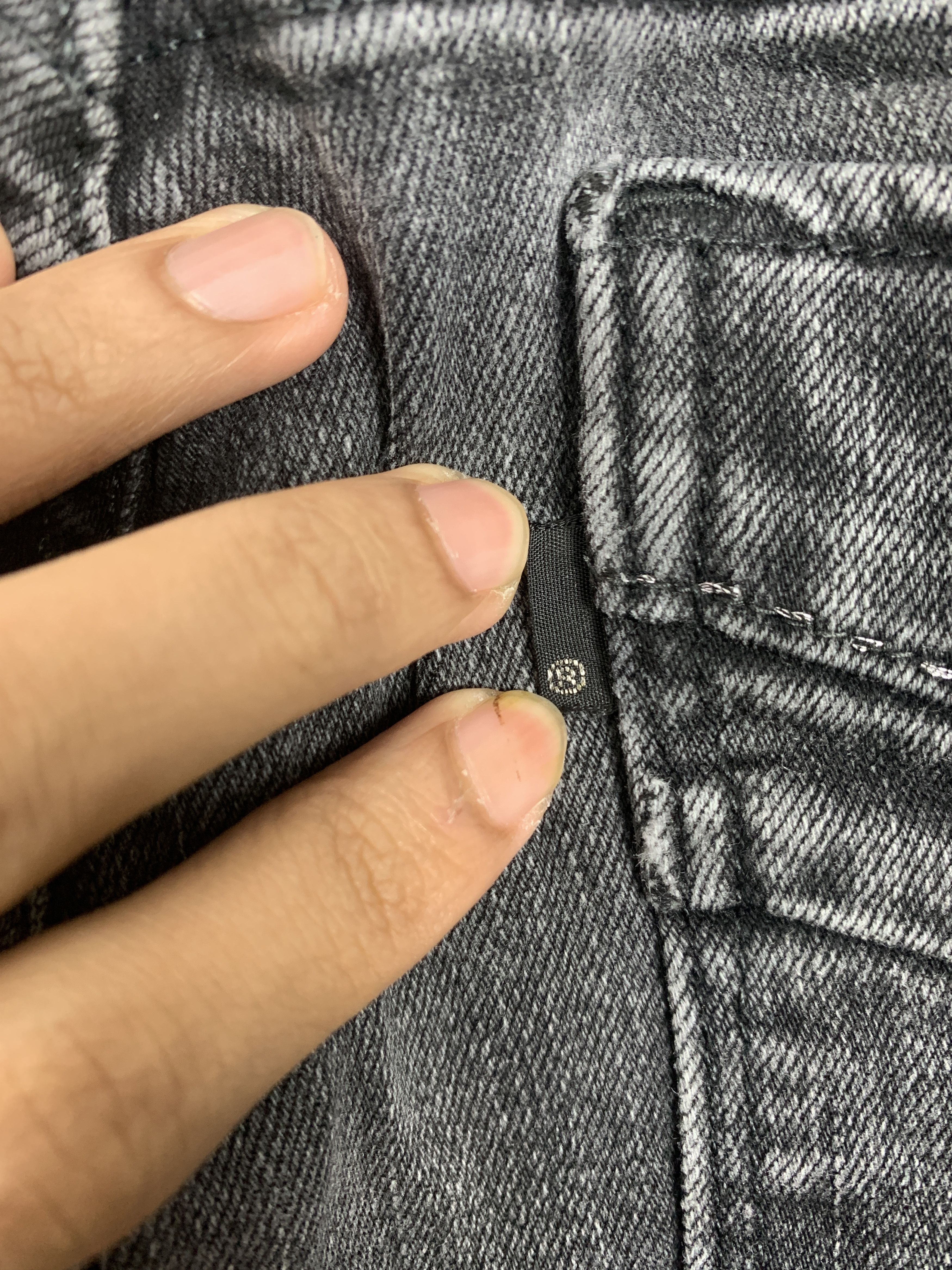 Levi's Vintage Levi's 505 Women Black Tab Faded Black Jeans Size 32" / US 10 / IT 46 - 8 Thumbnail