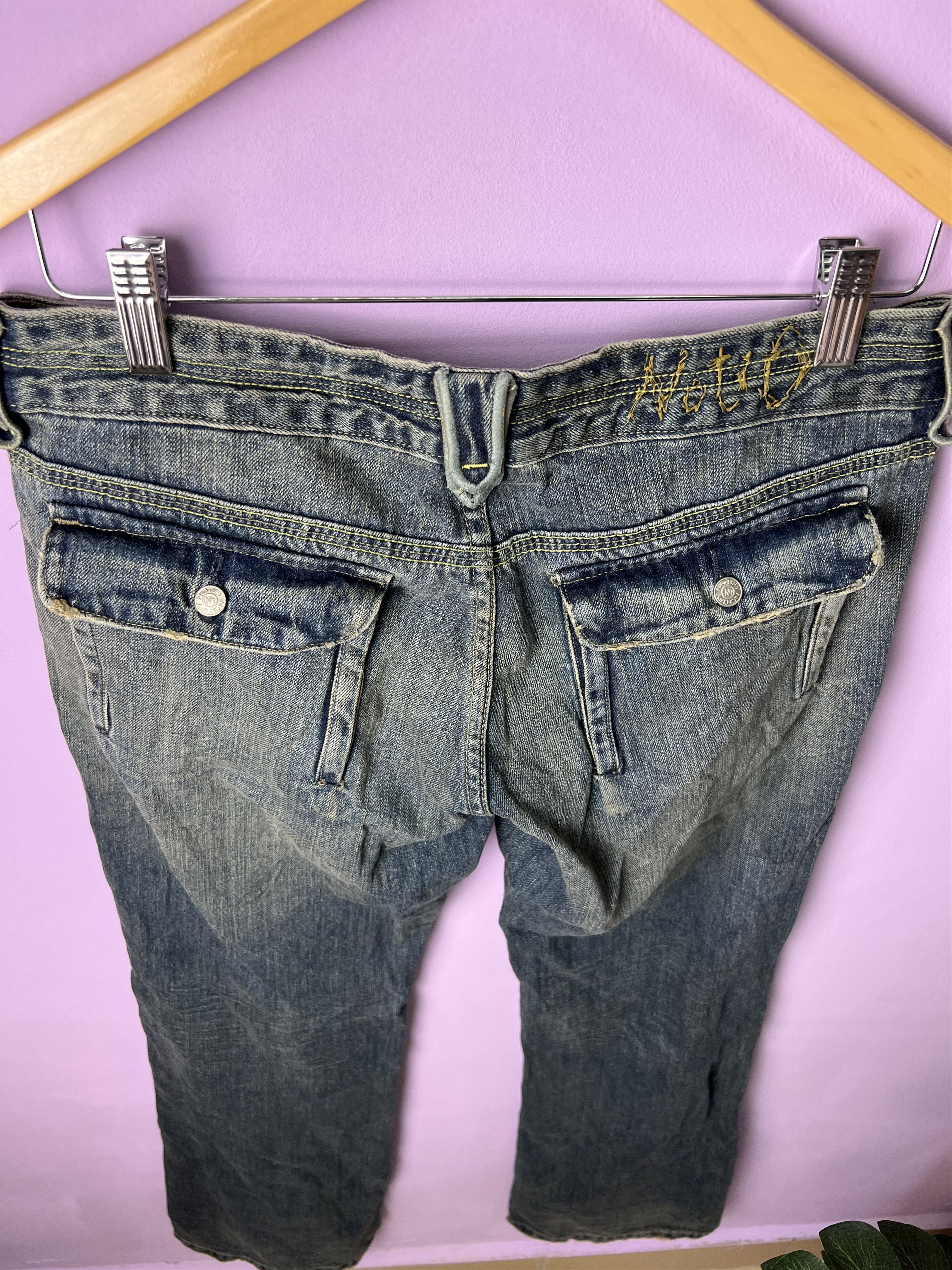 Other 🔥Vintage Notify Distressed Denim Size 31" - 15 Thumbnail