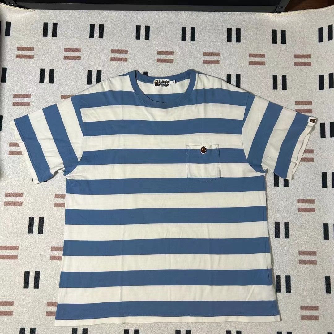 ONE POINT STRIPED RELAXED TEE