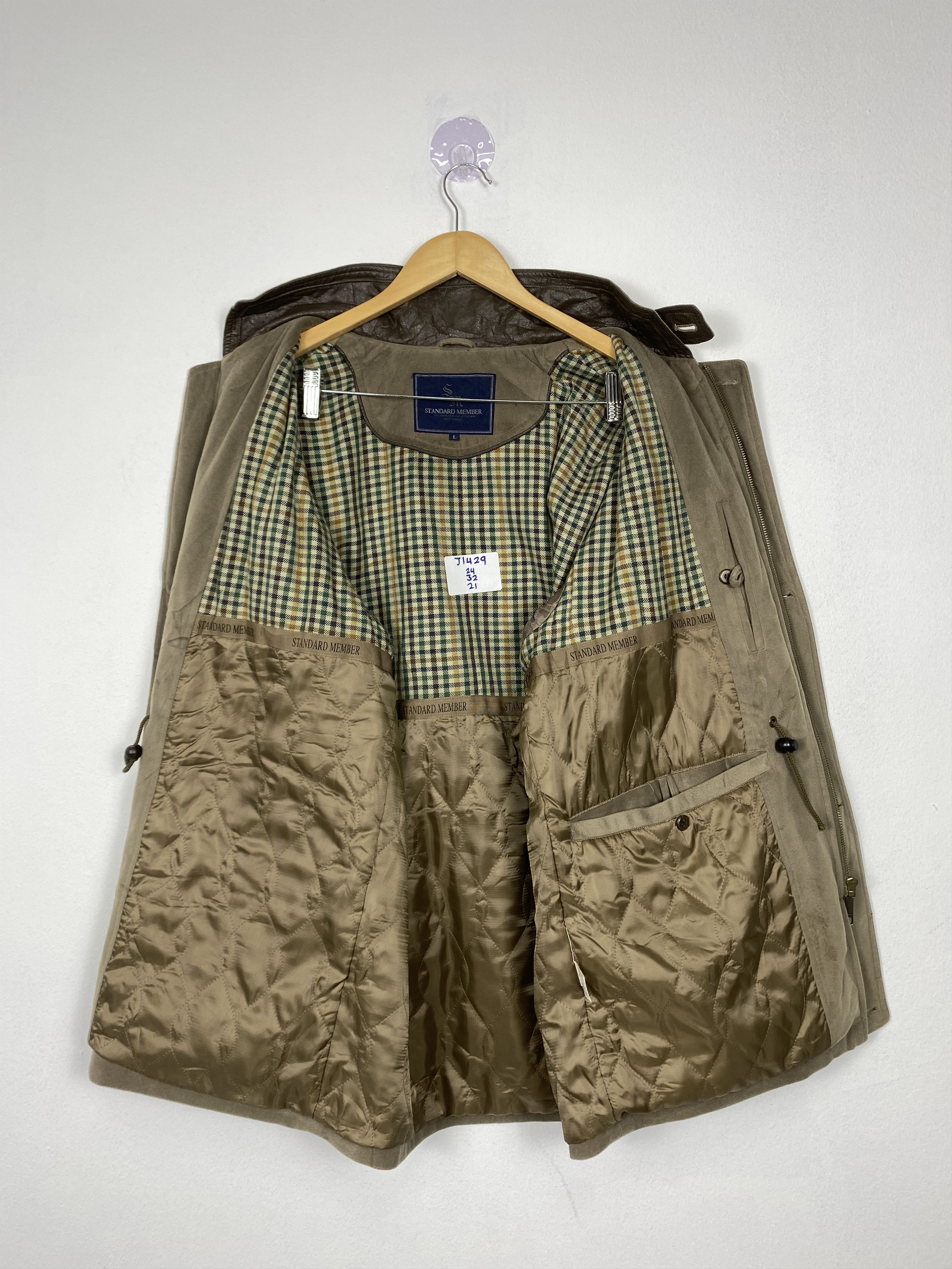 Vintage Vintage Standard Member Quilted Lining Jacket J0429 Size US M / EU 48-50 / 2 - 9 Thumbnail