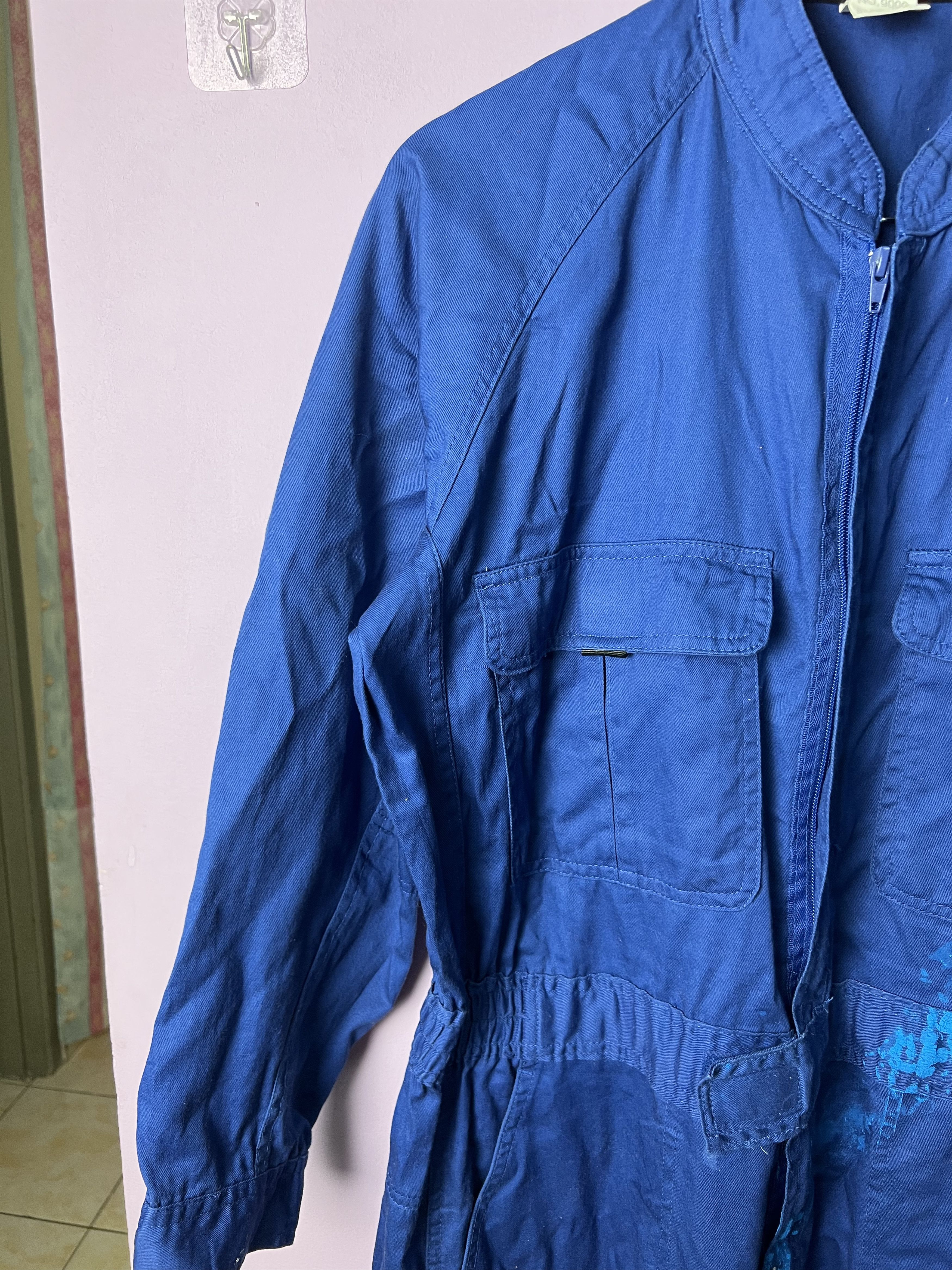 Japanese Brand 🔥Rare Sowa Paint Design Overall Jumpsuits Size US 36 / EU 52 - 7 Thumbnail