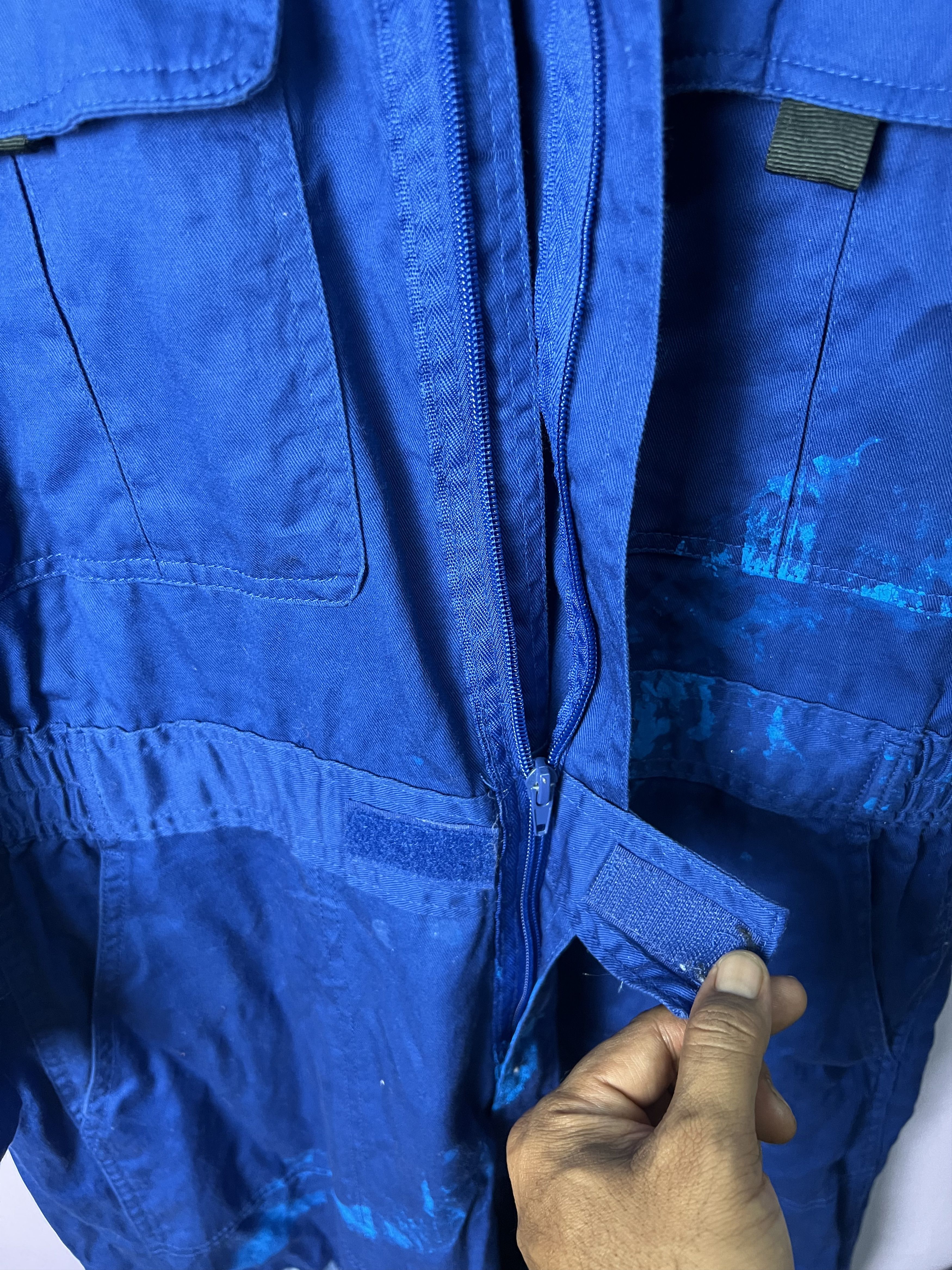 Japanese Brand 🔥Rare Sowa Paint Design Overall Jumpsuits Size US 36 / EU 52 - 9 Thumbnail