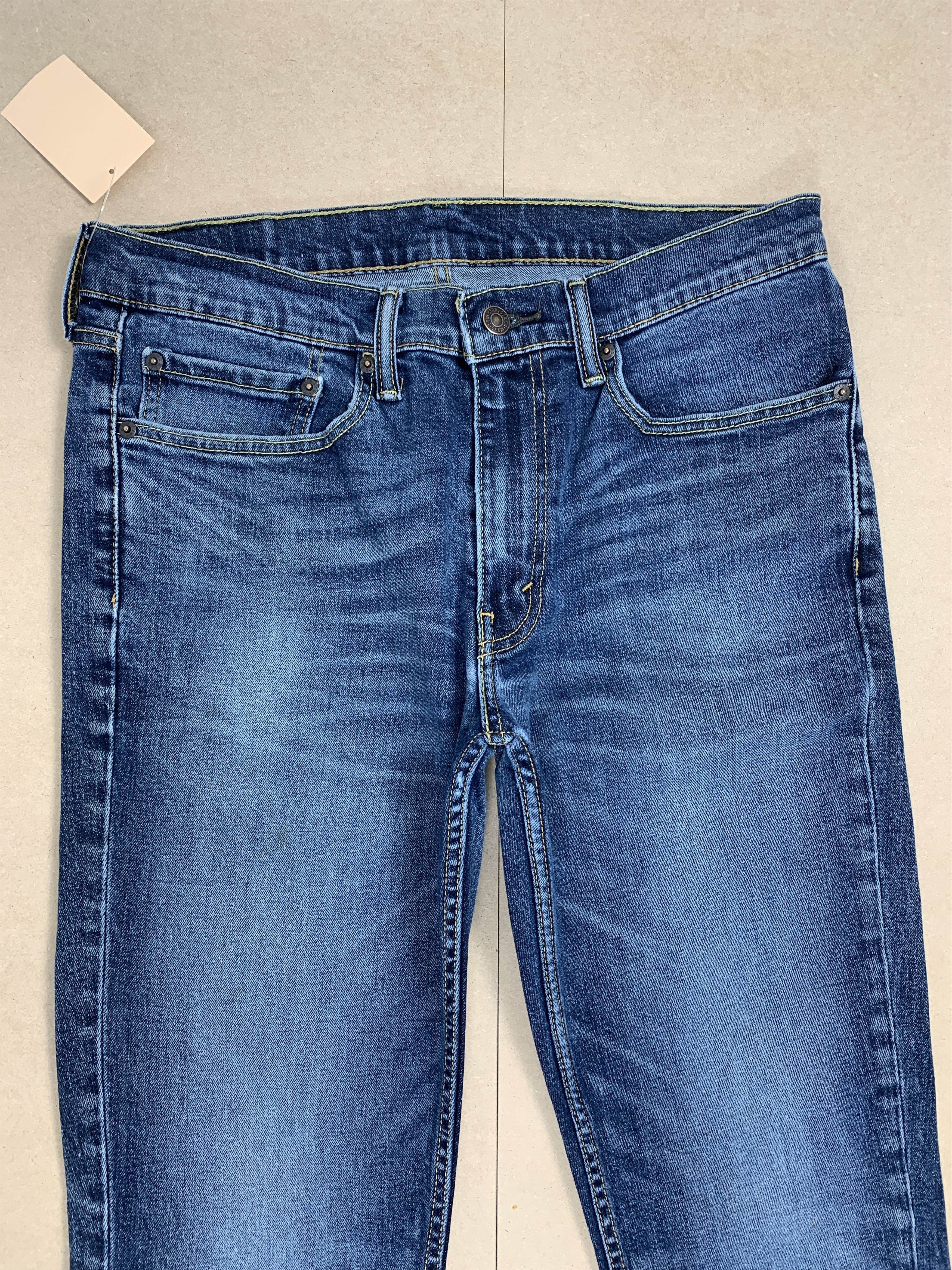 Levi's Vintage Levis 511 Slim Fit Faded Blue Jeans Size US 34 / EU 50 - 2 Thumbnail