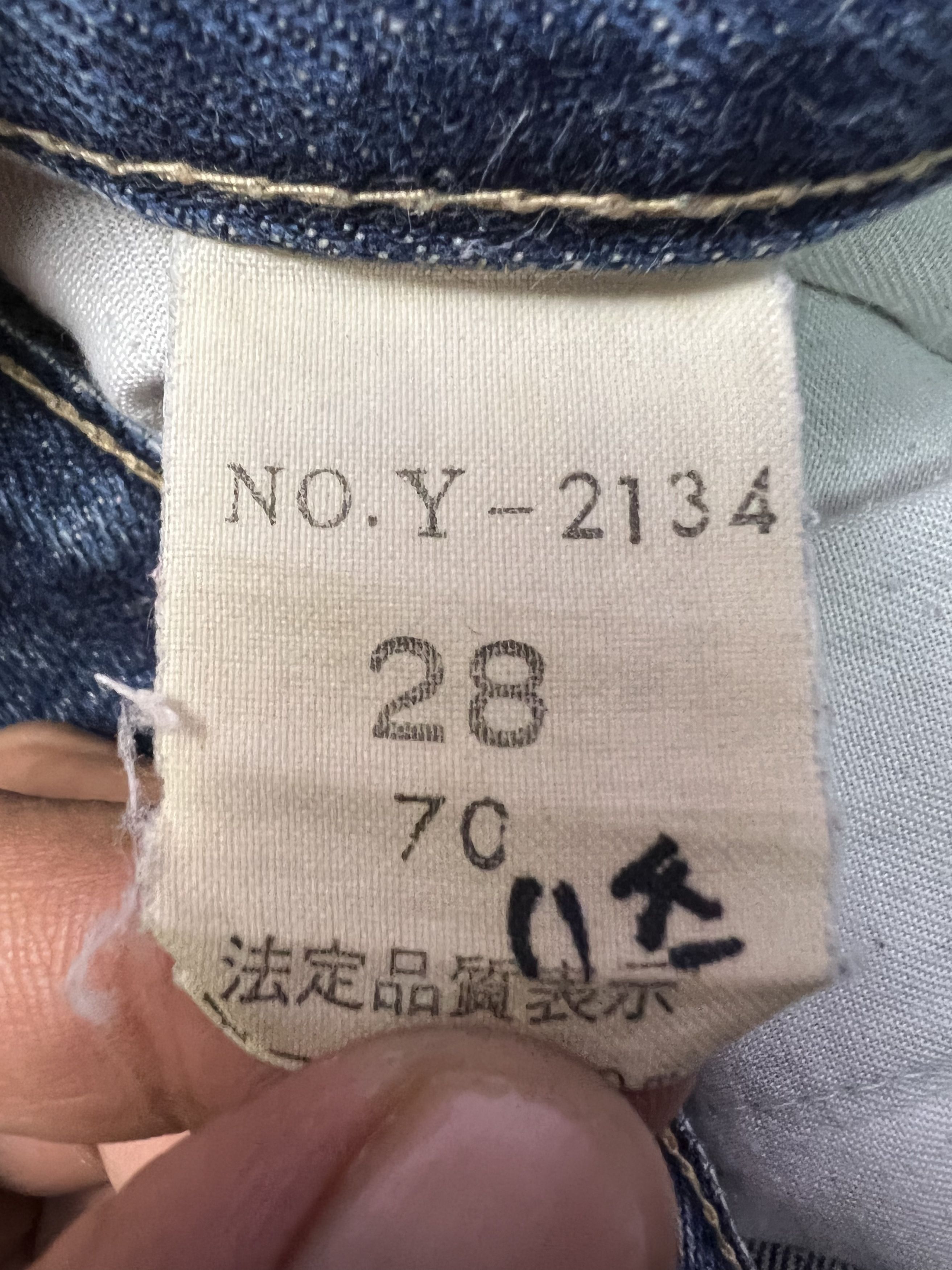 Japanese Brand 🔥Rare Vintage Japanese Brand Buckle Redline Denim Size US 29 - 15 Thumbnail