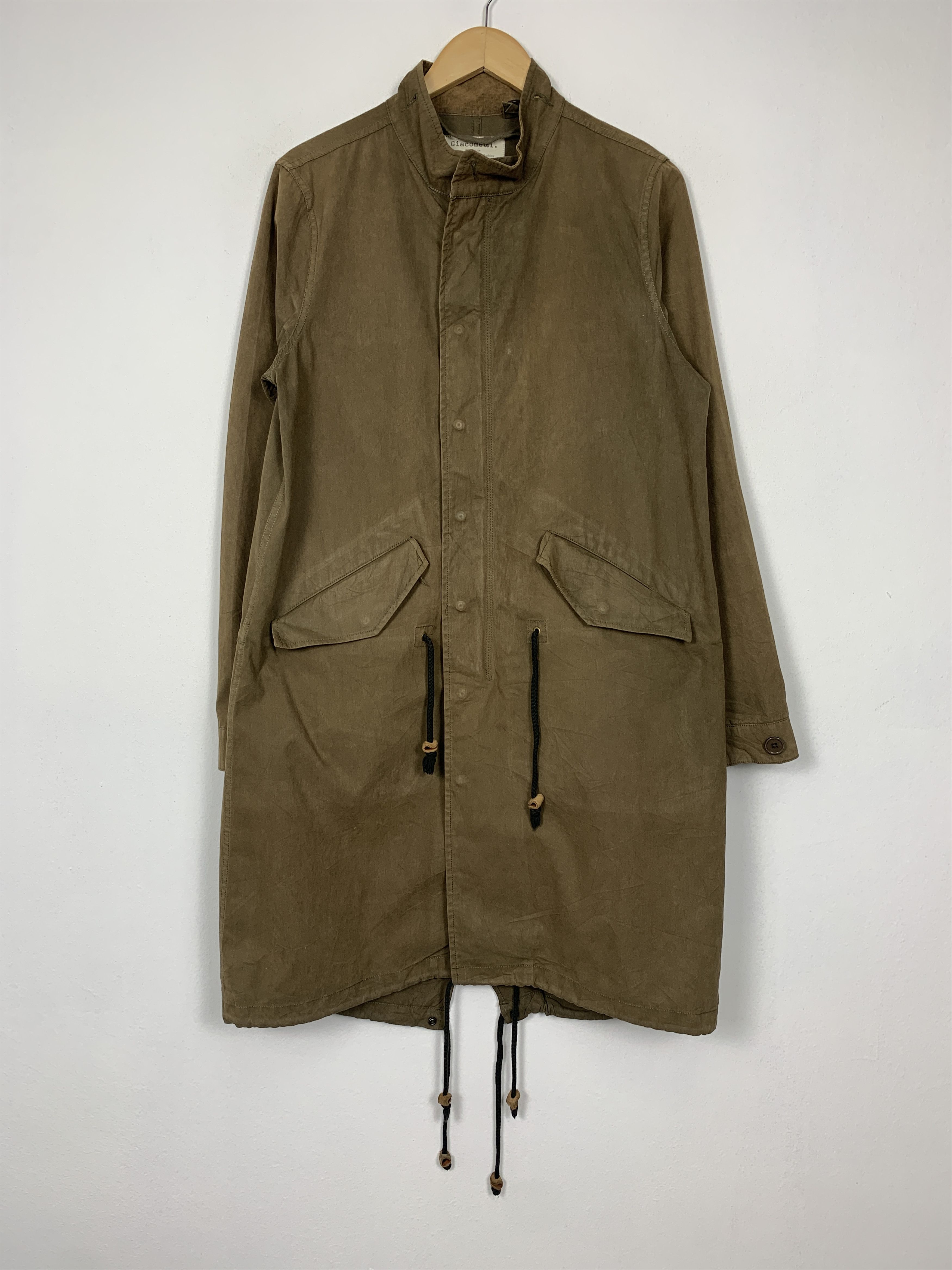 Giacometti Vintage GIACOMETTI Military Parkas Zip Up Jacket J1396 Size US M / EU 48-50 / 2 - 1 Thumbnail