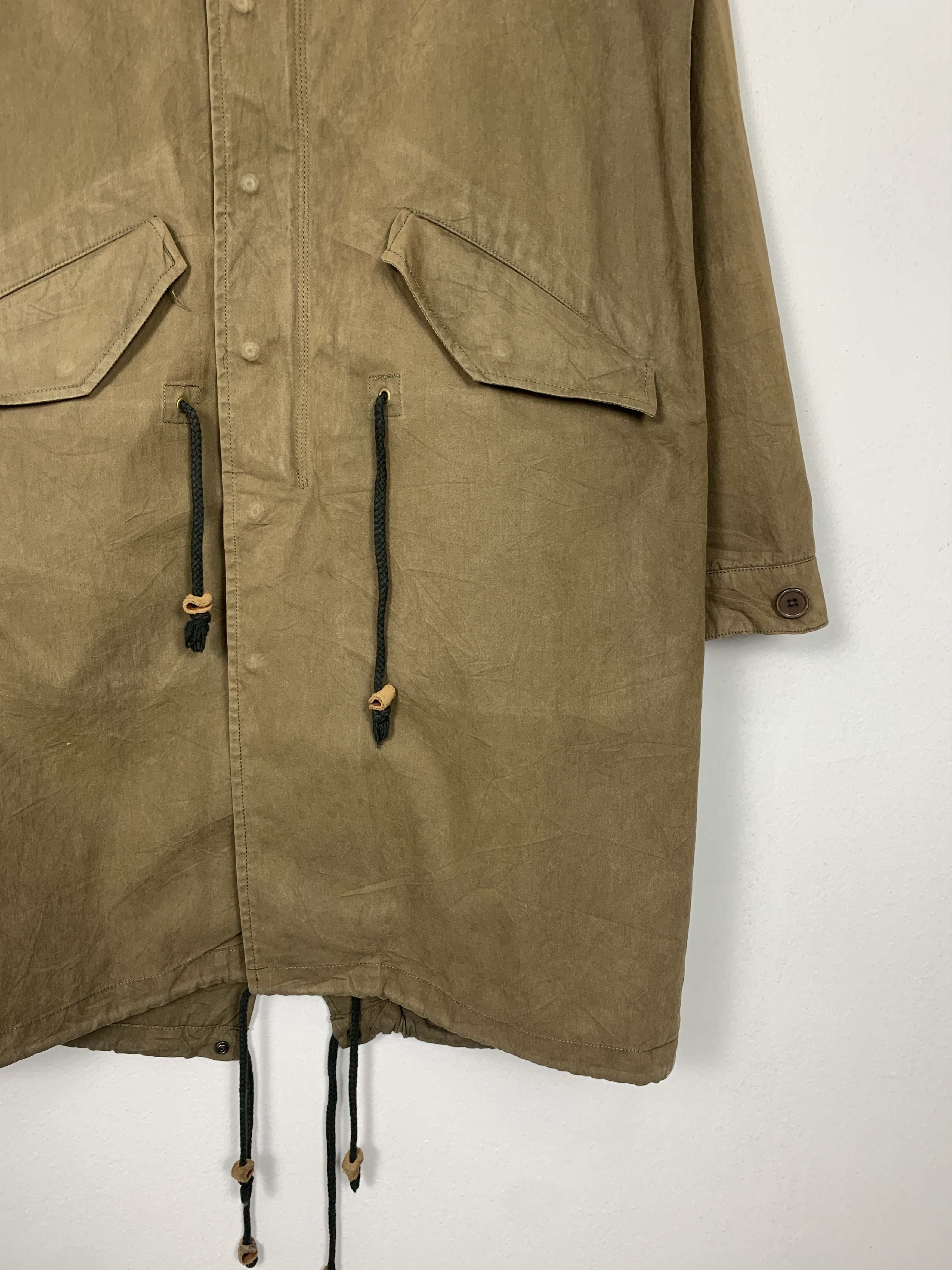 Giacometti Vintage GIACOMETTI Military Parkas Zip Up Jacket J1396 Size US M / EU 48-50 / 2 - 4 Thumbnail