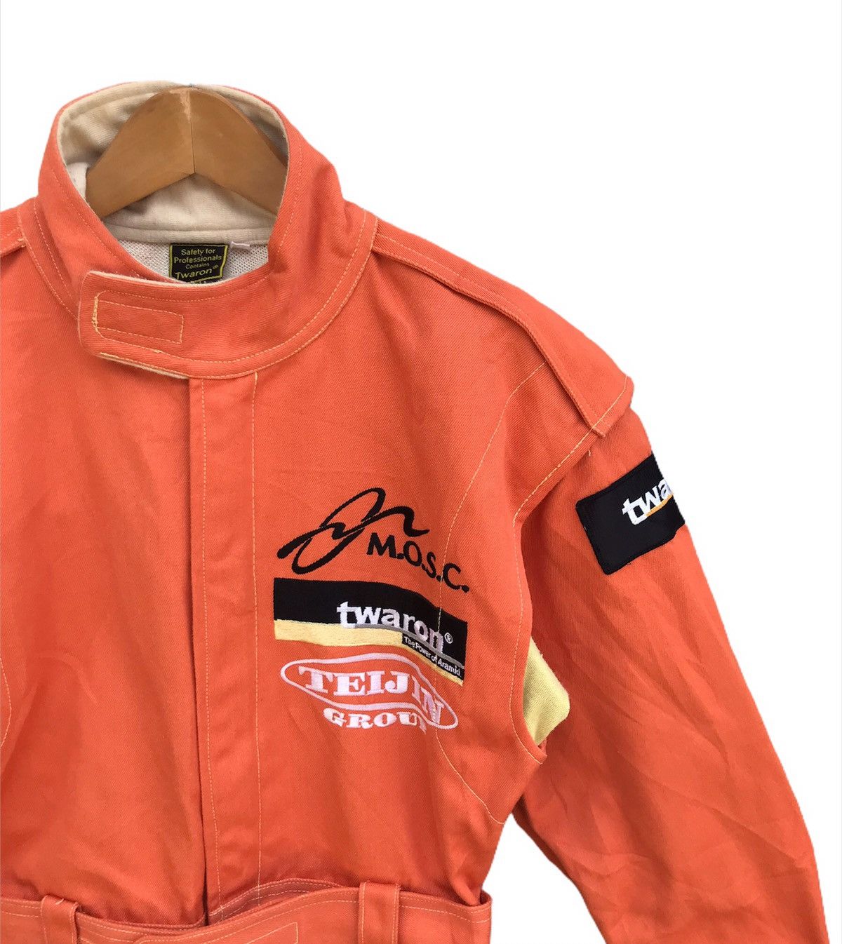 Vintage motorsport racing overall jacket Size US 29 - 2 Thumbnail