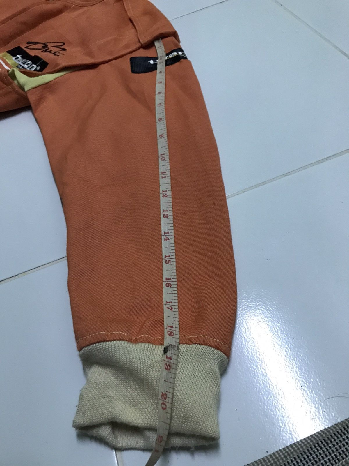 Vintage motorsport racing overall jacket Size US 29 - 7 Thumbnail