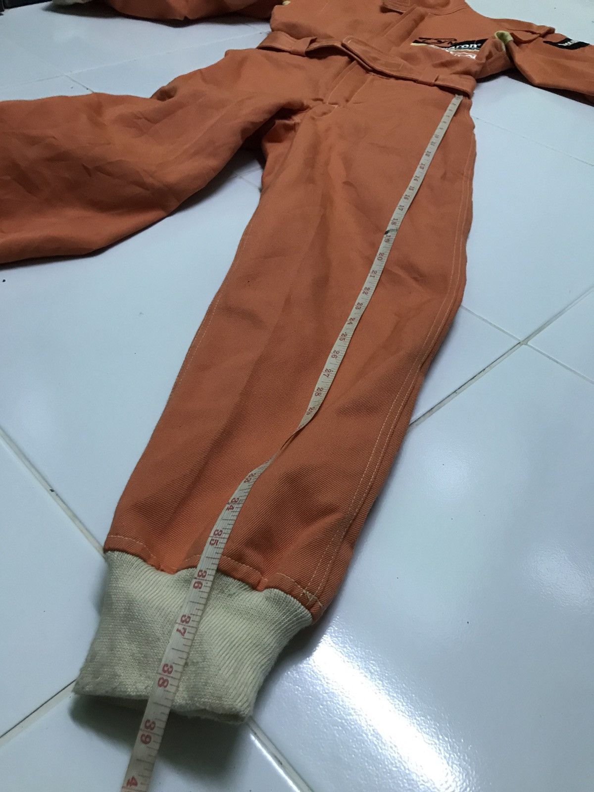Vintage motorsport racing overall jacket Size US 29 - 8 Thumbnail