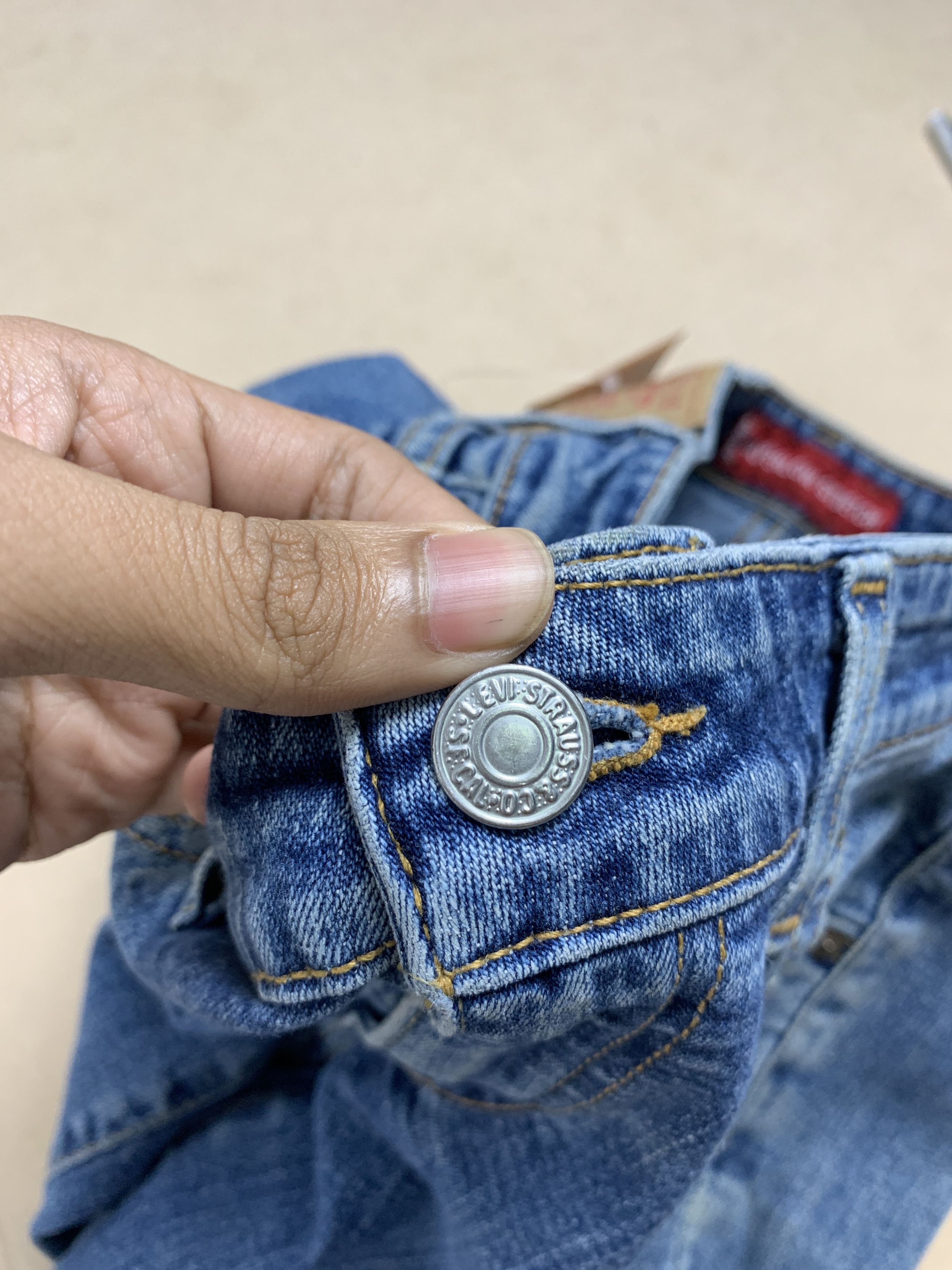 Levi's Vintage LEVI'S 518 Flared Bootcut Mid Wash Jeans Size 26" / US 2 / IT 38 - 13 Thumbnail