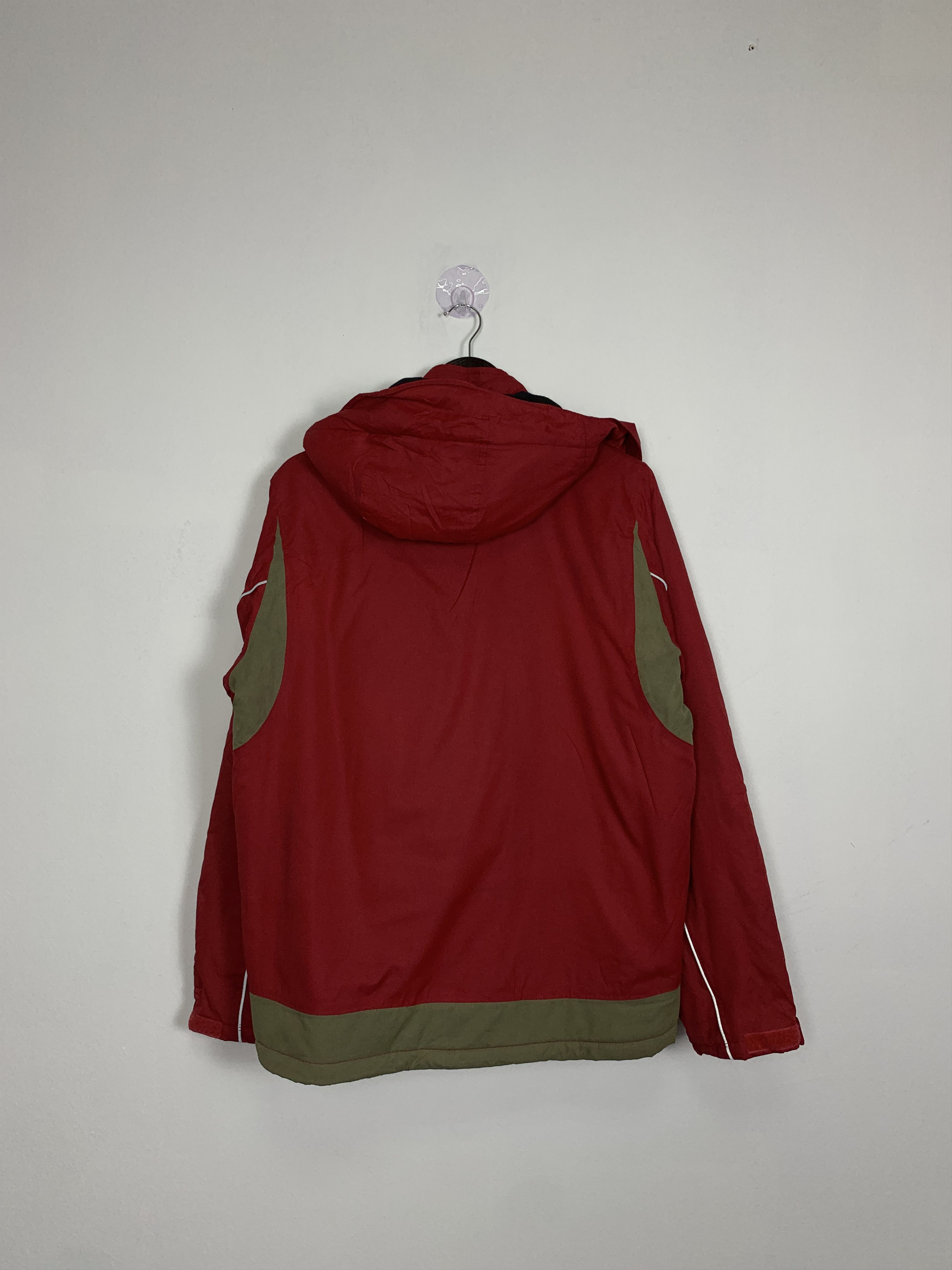 Japanese Brand Cross Brand RIVALLY RED LEVEL X AQUAMAX Hoodie Zip UP Jacket Size US S / EU 44-46 / 1 - 16 Thumbnail