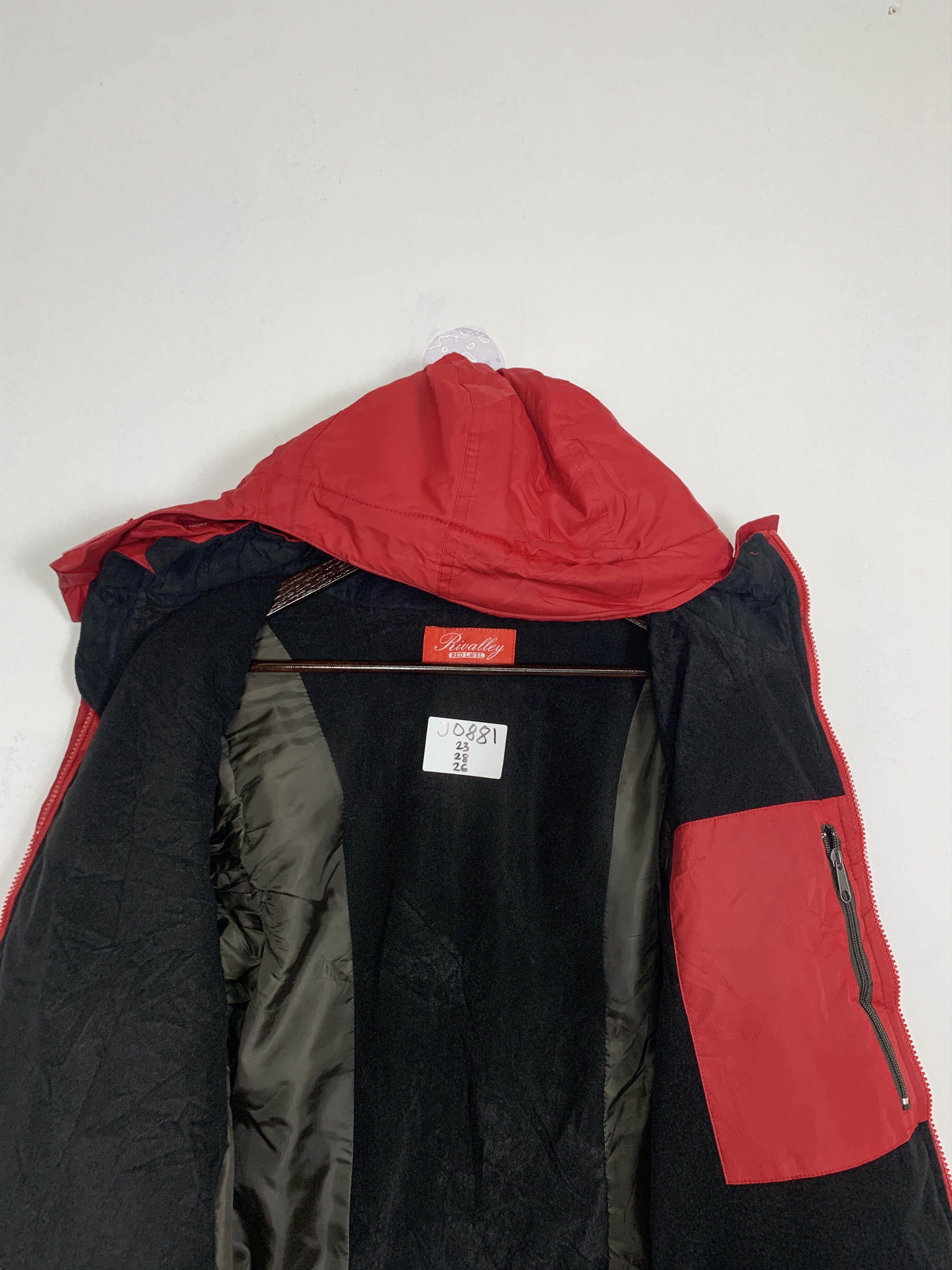 Japanese Brand Cross Brand RIVALLY RED LEVEL X AQUAMAX Hoodie Zip UP Jacket Size US S / EU 44-46 / 1 - 11 Thumbnail