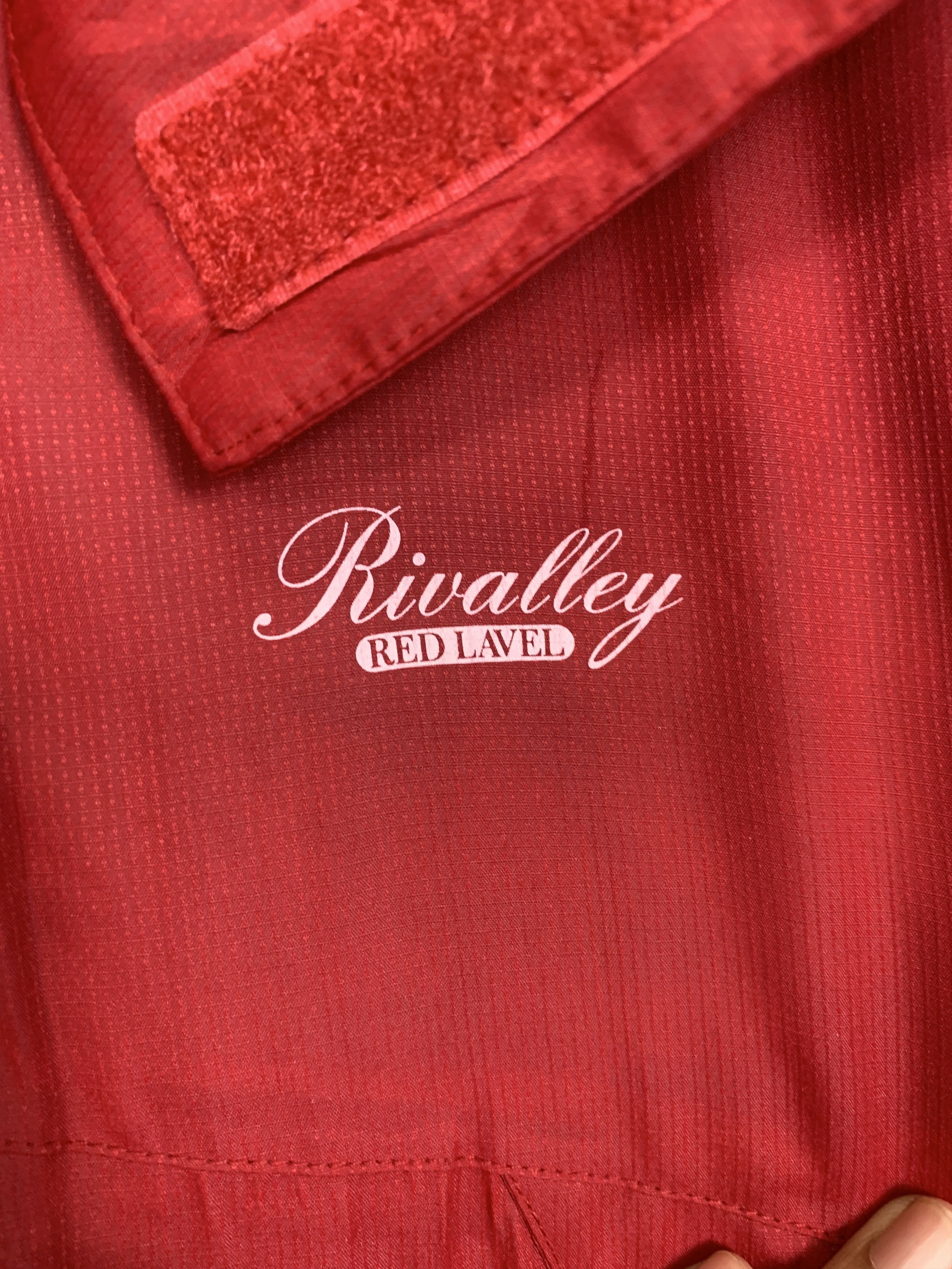 Japanese Brand Cross Brand RIVALLY RED LEVEL X AQUAMAX Hoodie Zip UP Jacket Size US S / EU 44-46 / 1 - 5 Thumbnail