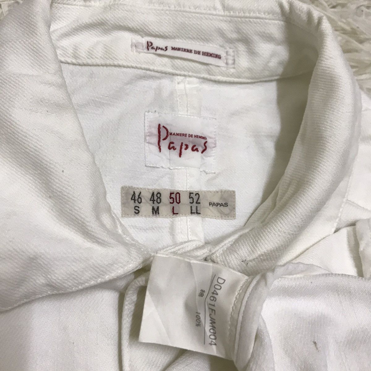 Japanese Brand VINTAGE PAPAS CHORE JACKET Size US L / EU 52-54 / 3 - 10 Thumbnail