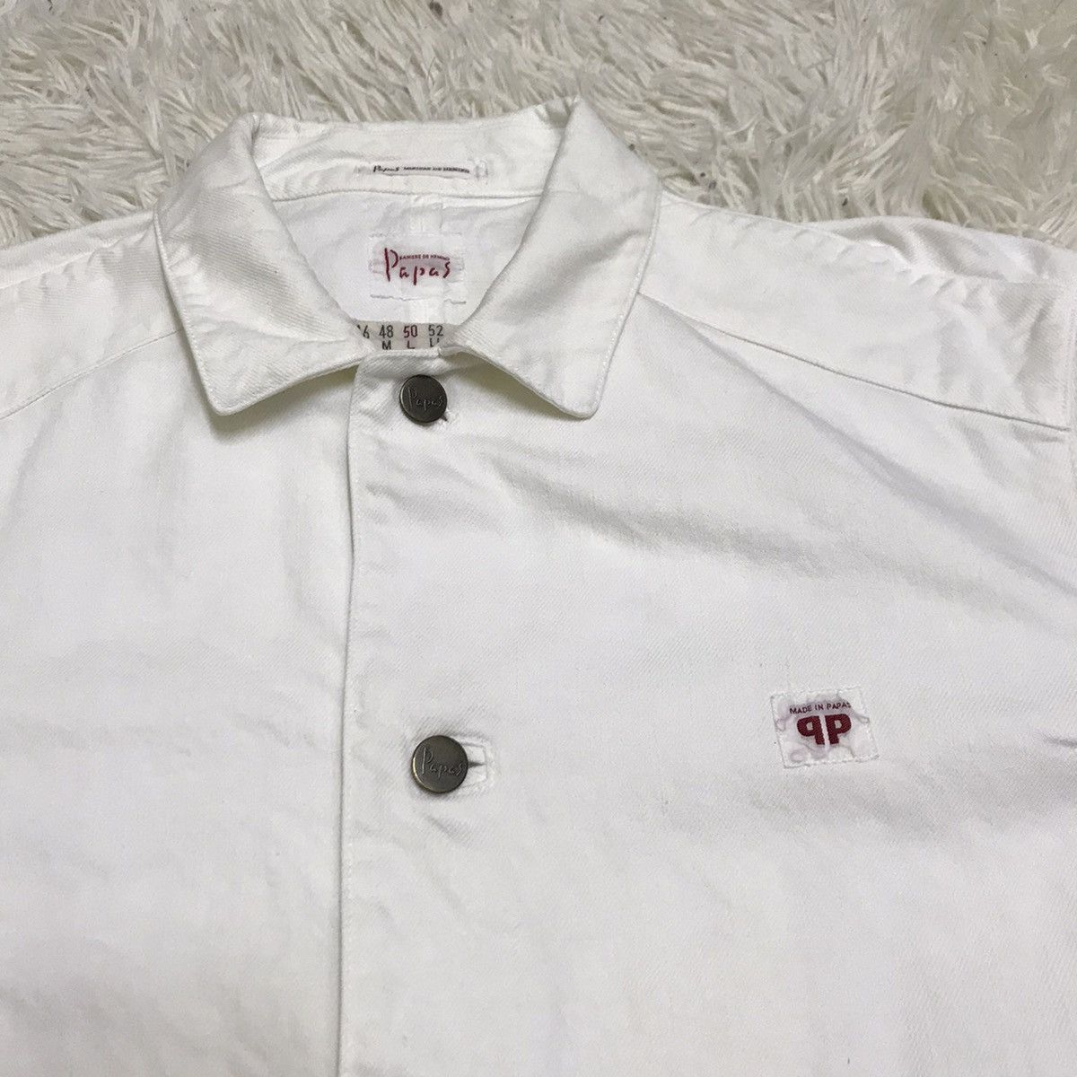 Japanese Brand VINTAGE PAPAS CHORE JACKET Size US L / EU 52-54 / 3 - 9 Thumbnail
