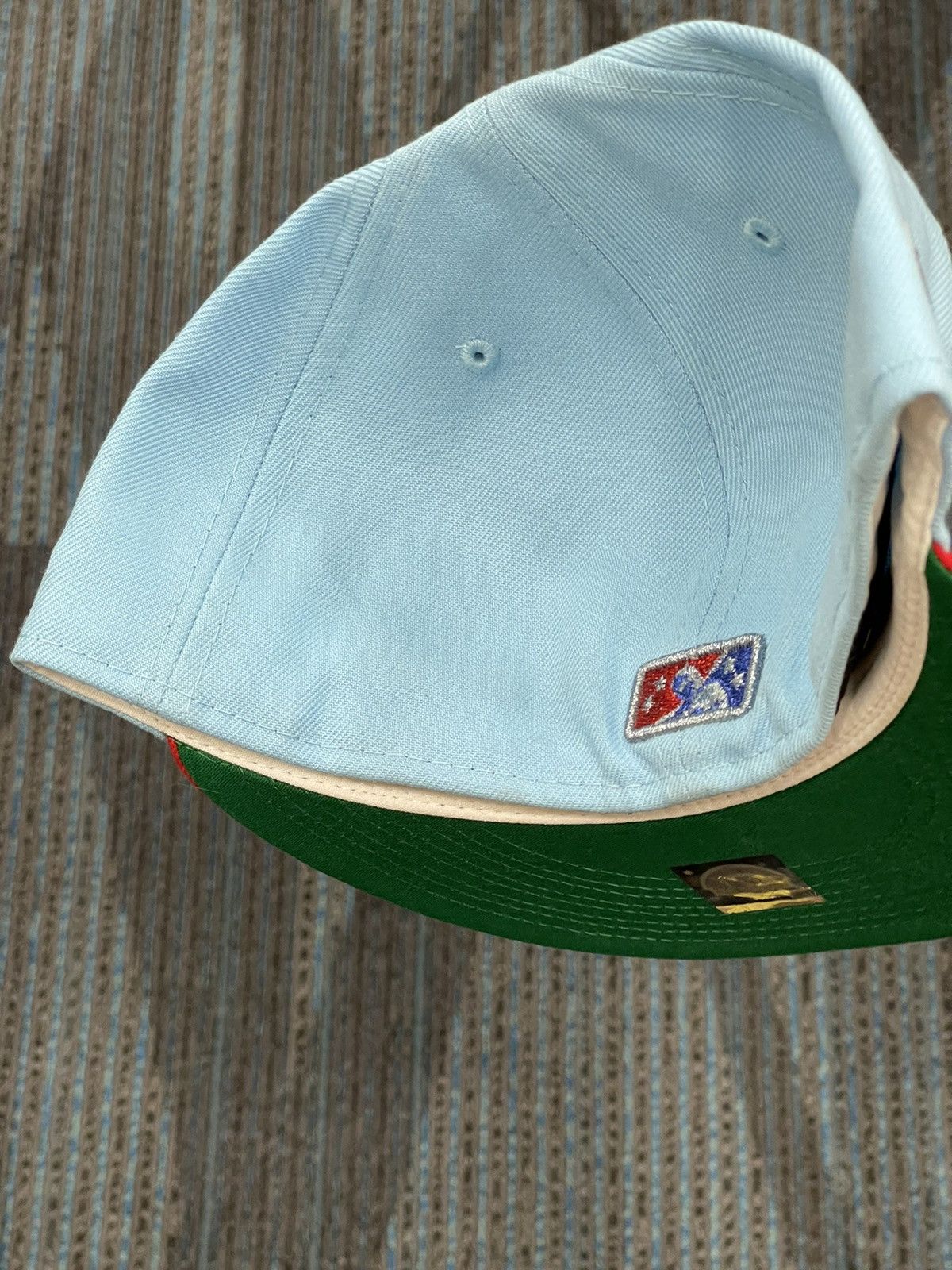 Hat Club × MyFitteds × New Era 7 1/2 Myfitteds “The Blue Whale of Catoosa“ Route 66 Bisons Size ONE SIZE - 4 Thumbnail