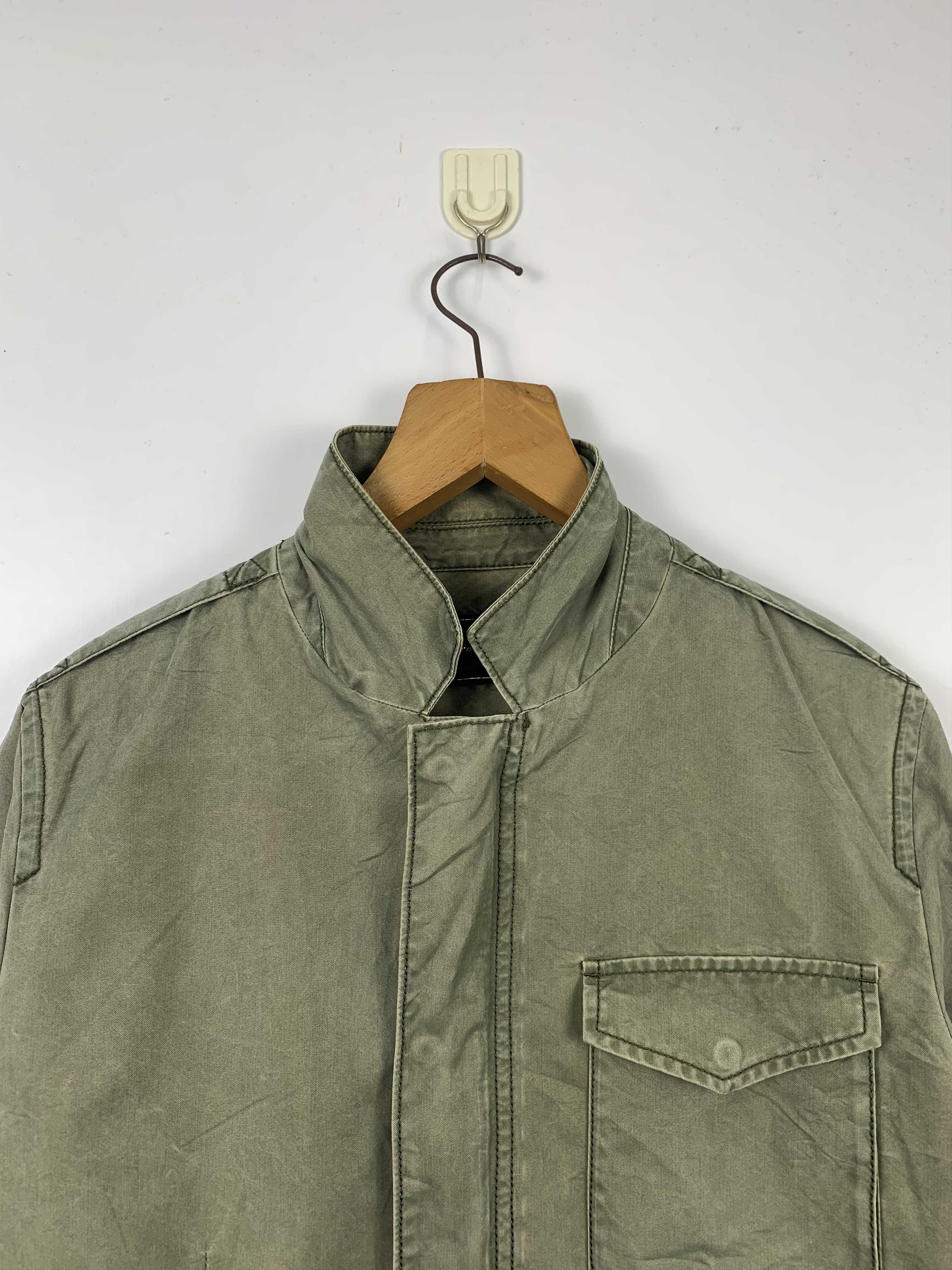 Japanese Brand Vintage 291295=HOMME Military Design Jacket J0423 Size US S / EU 44-46 / 1 - 2 Thumbnail