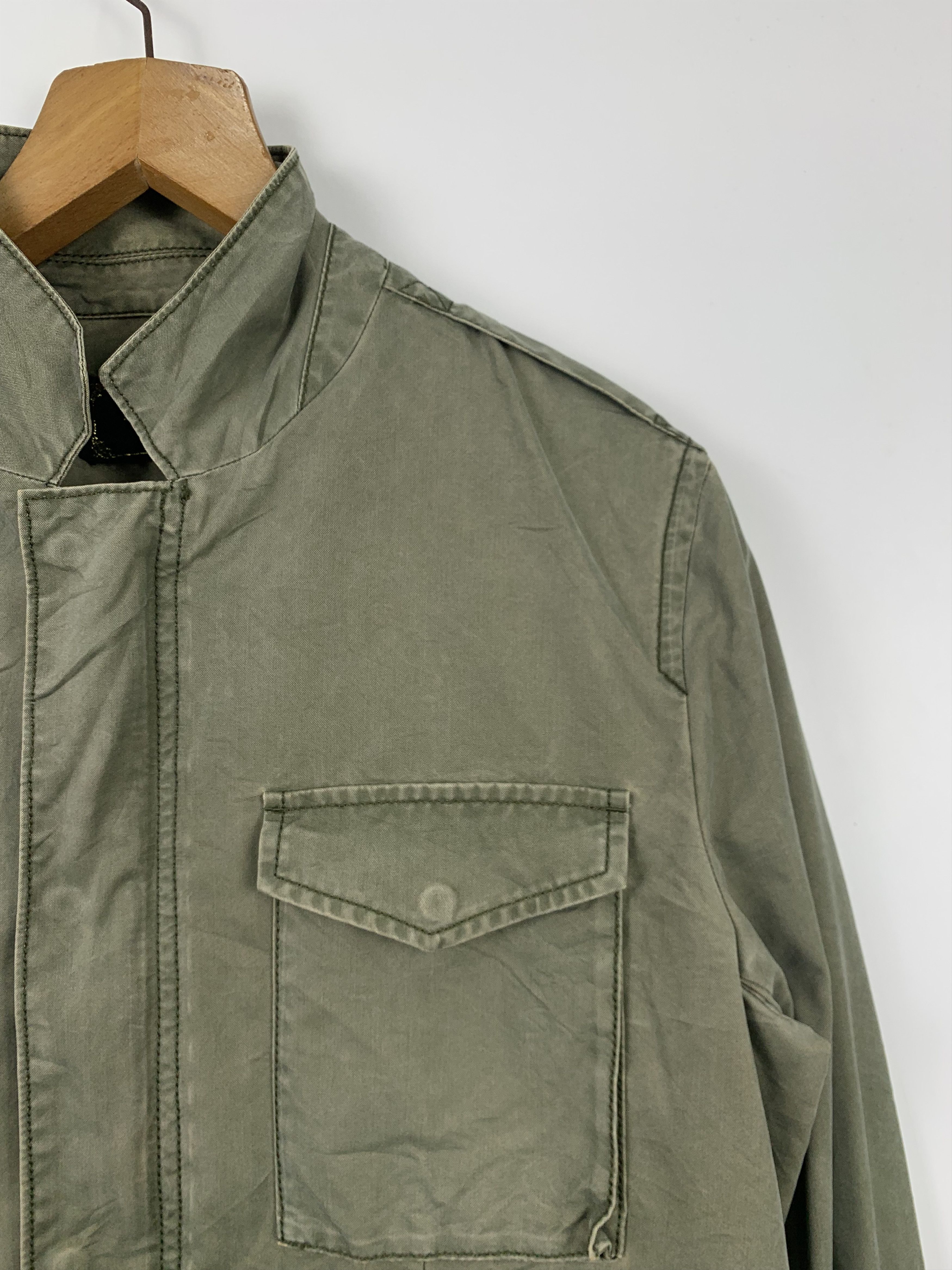 Japanese Brand Vintage 291295=HOMME Military Design Jacket J0423 Size US S / EU 44-46 / 1 - 4 Thumbnail