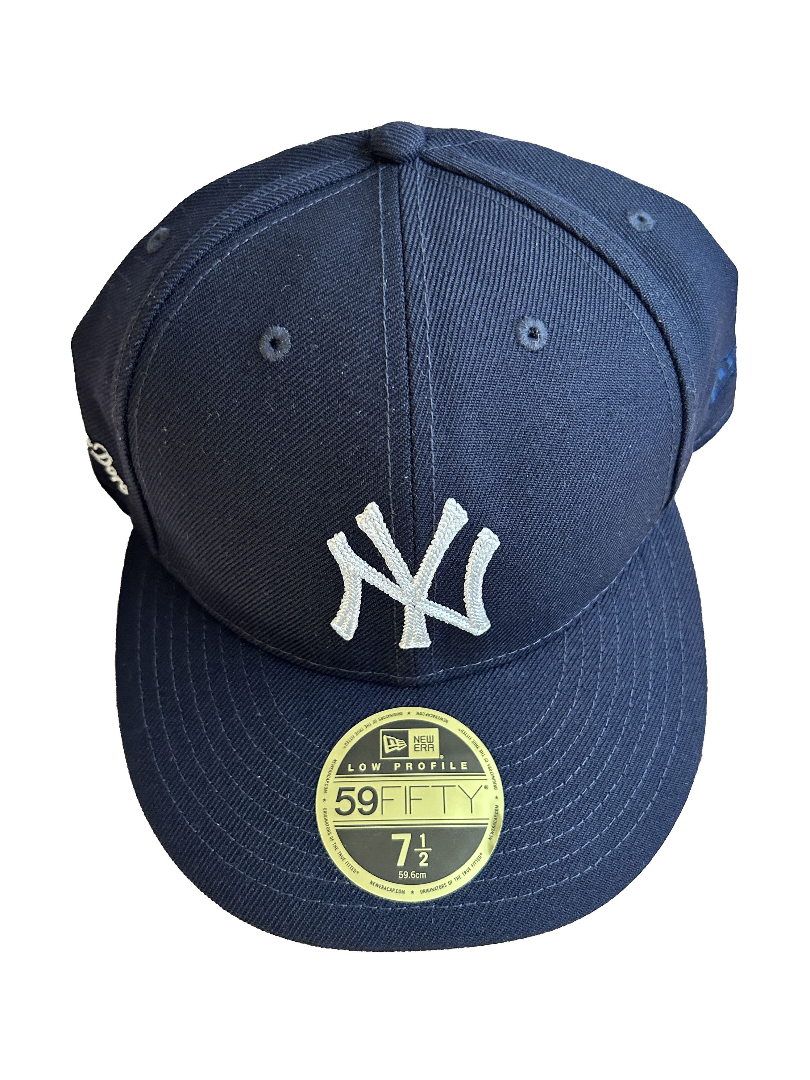 New Era 59FIFTY Chain Stitch New York Yankees Hat - White, Green White/Green / 7