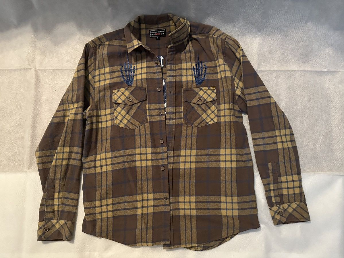 Supreme Supreme Hysteric Glamour Plaid Flannel Shirt | Grailed