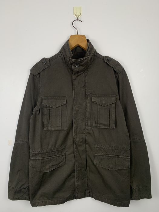 Military Vintage Rugged JAPANESE BRAND Military Multi Pocket Jacket ...