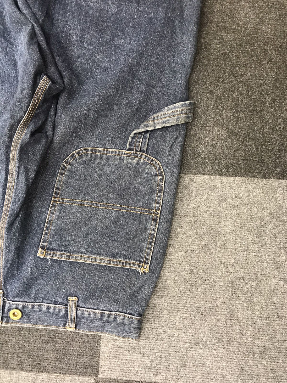 Japanese Brand CHEPSTOW Suspender Carpenter Jeans Size US 30 / EU 46 - 12 Thumbnail