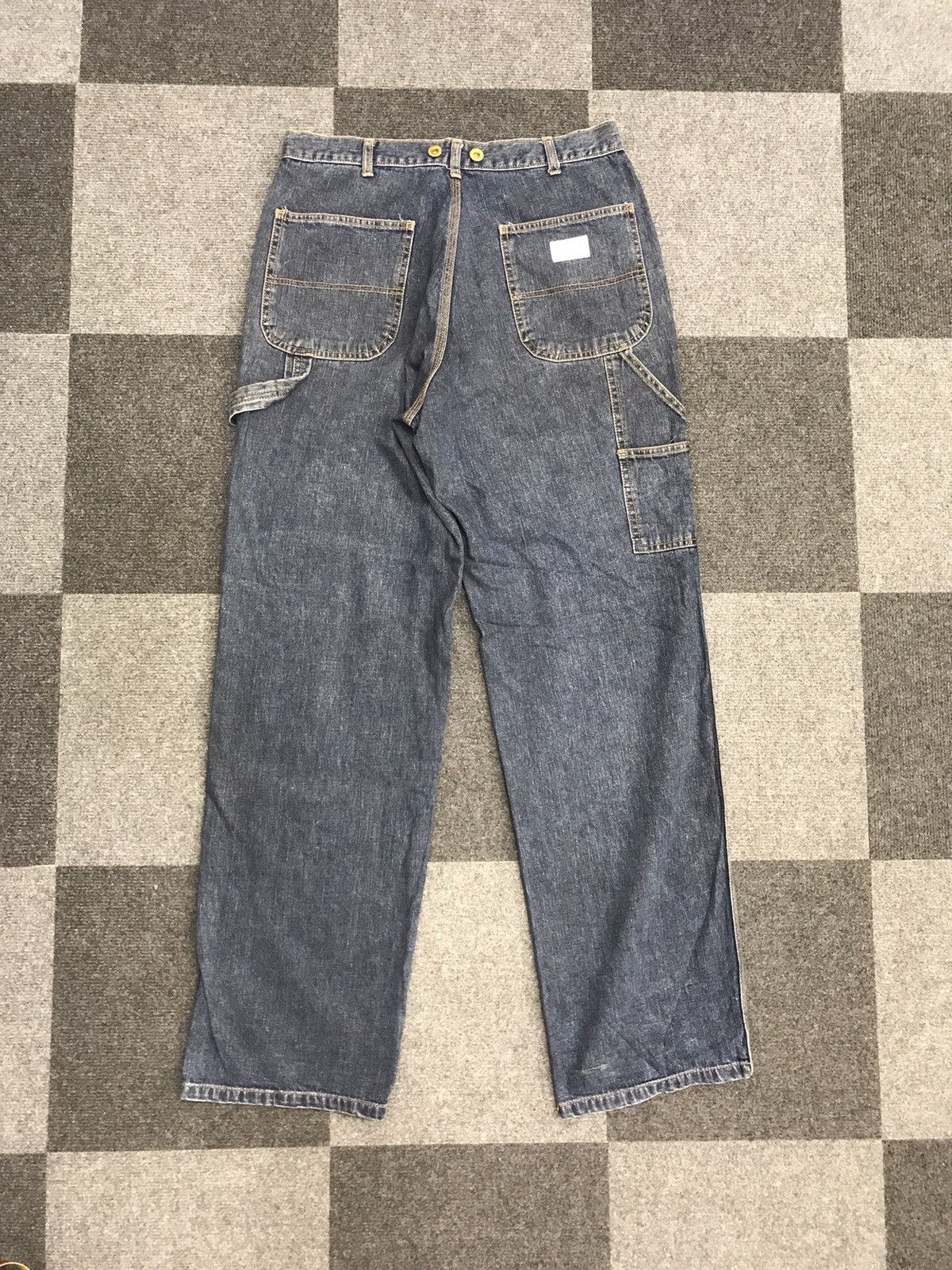 Japanese Brand CHEPSTOW Suspender Carpenter Jeans Size US 30 / EU 46 - 7 Thumbnail
