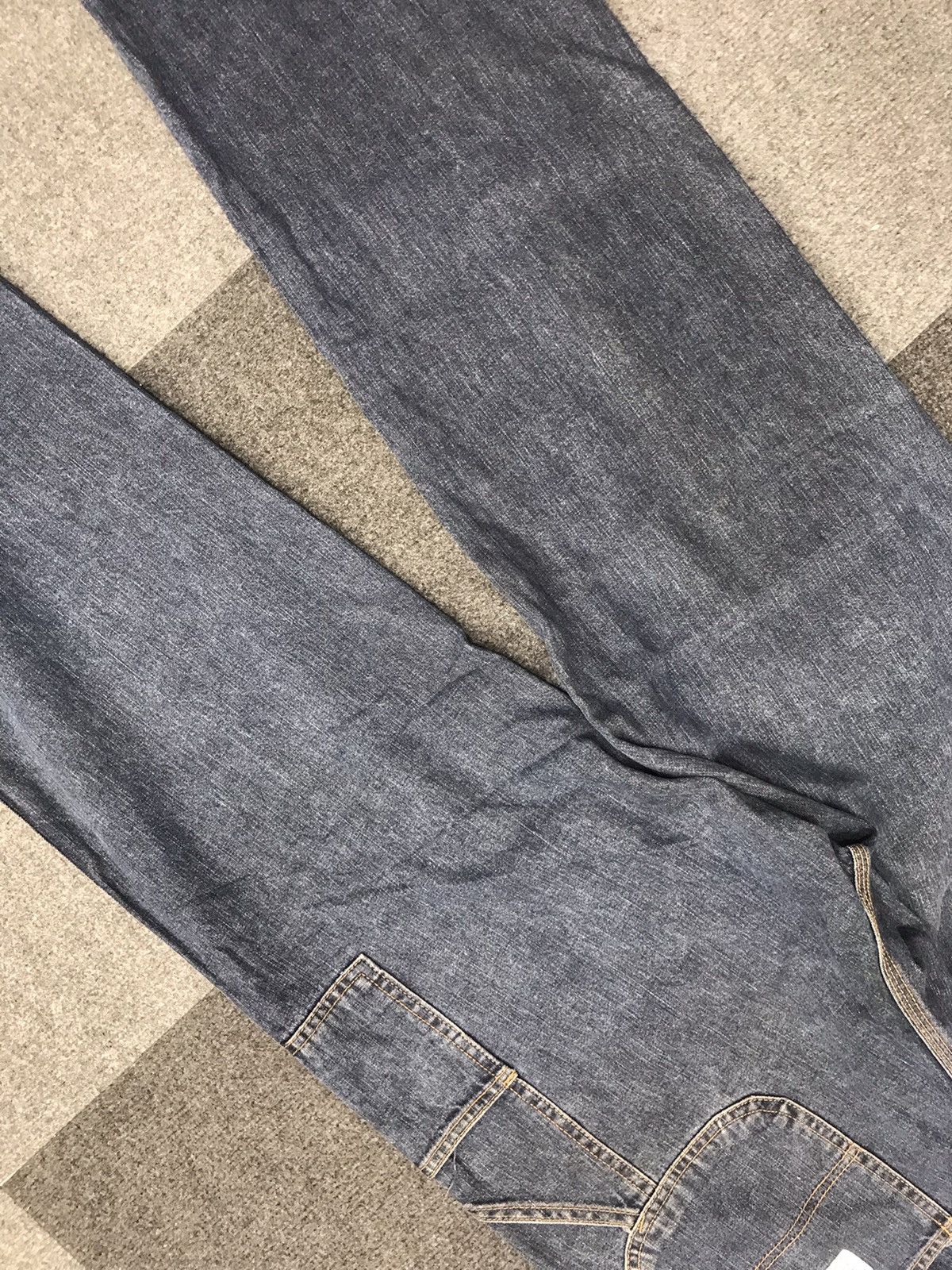 Japanese Brand CHEPSTOW Suspender Carpenter Jeans Size US 30 / EU 46 - 9 Thumbnail