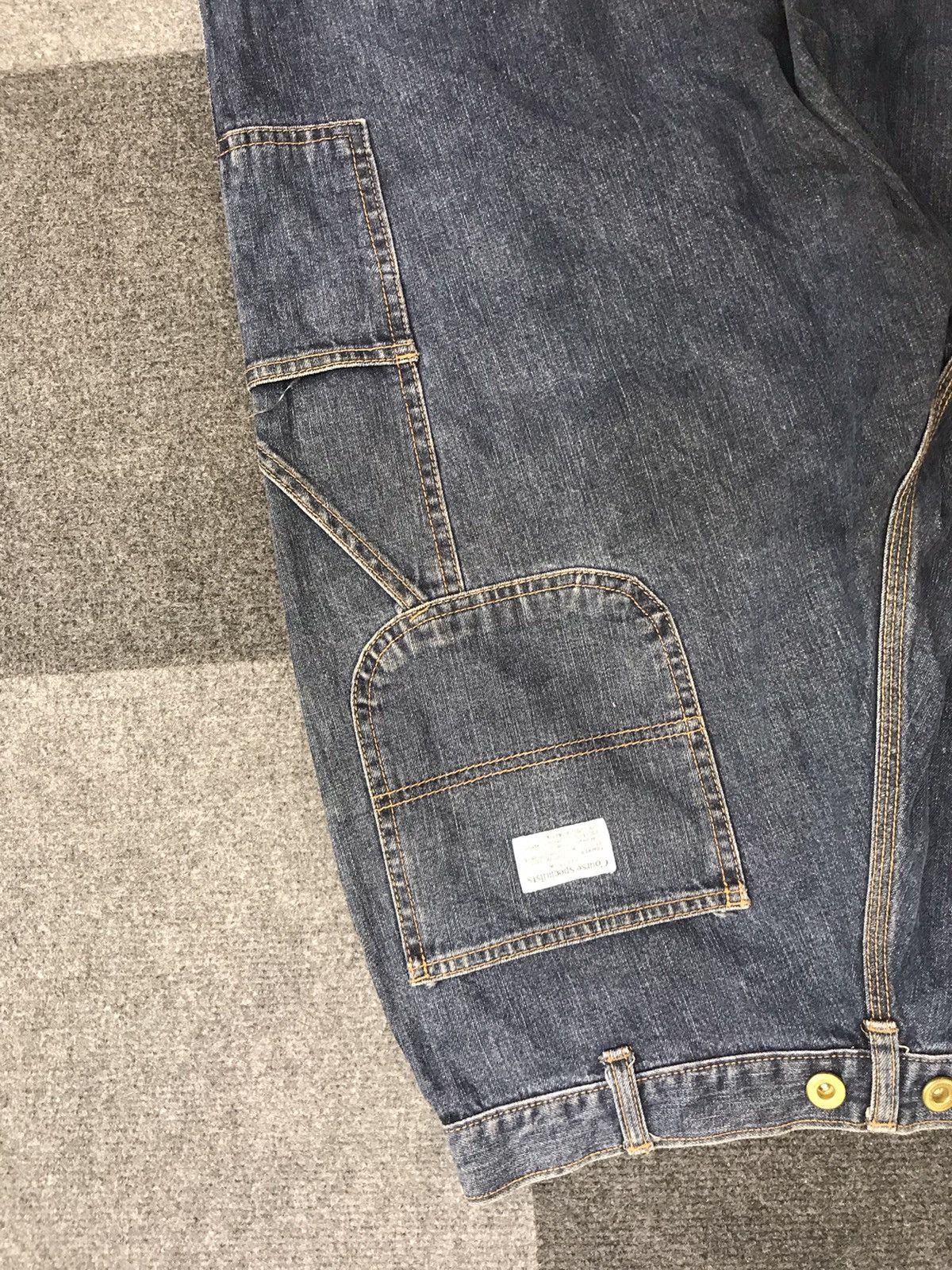 Japanese Brand CHEPSTOW Suspender Carpenter Jeans Size US 30 / EU 46 - 11 Thumbnail