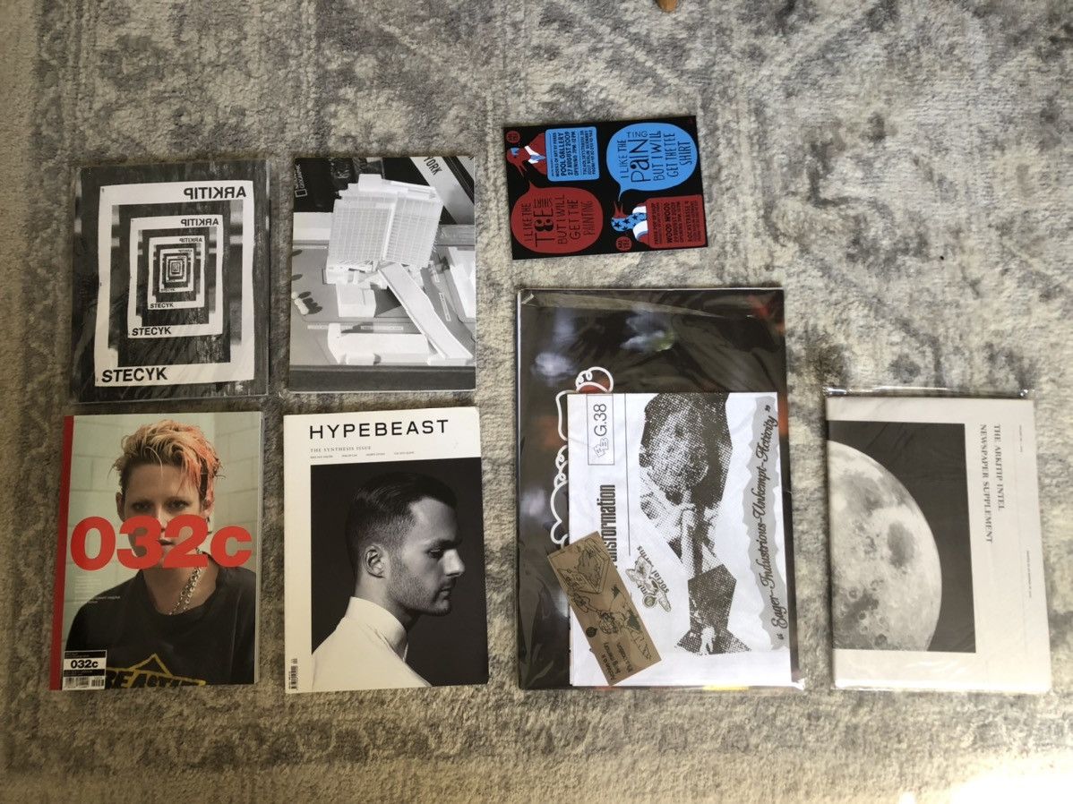 image of Arkitip Magazine Arkitip/032C/hypebeast Mag Lot in Black, Men's