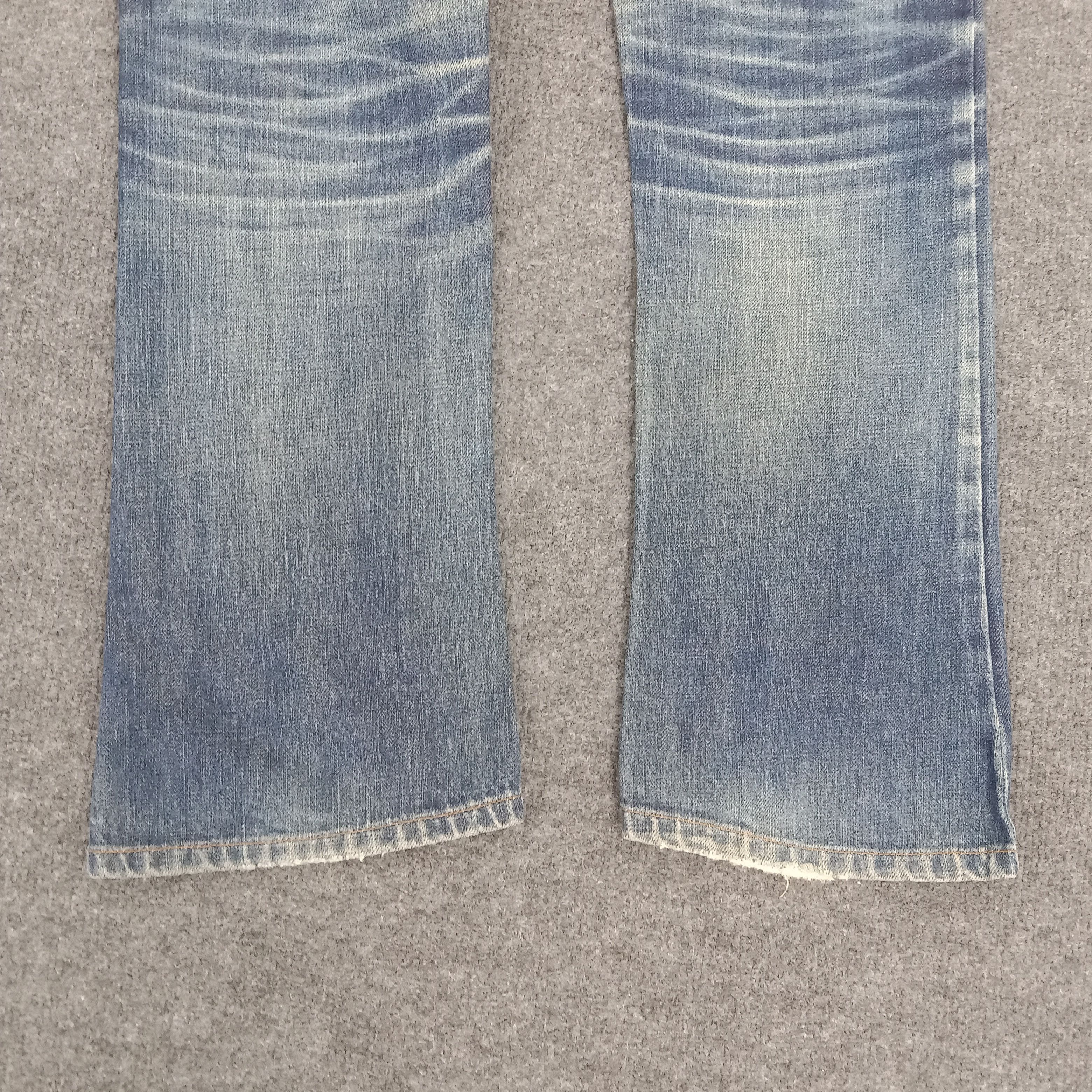 Hysteric Glamour × Japanese Brand × Vintage Hysteric Glamour Face Custom Japanese Denim Jeans Size 28" / US 6 / IT 42 - 6 Thumbnail