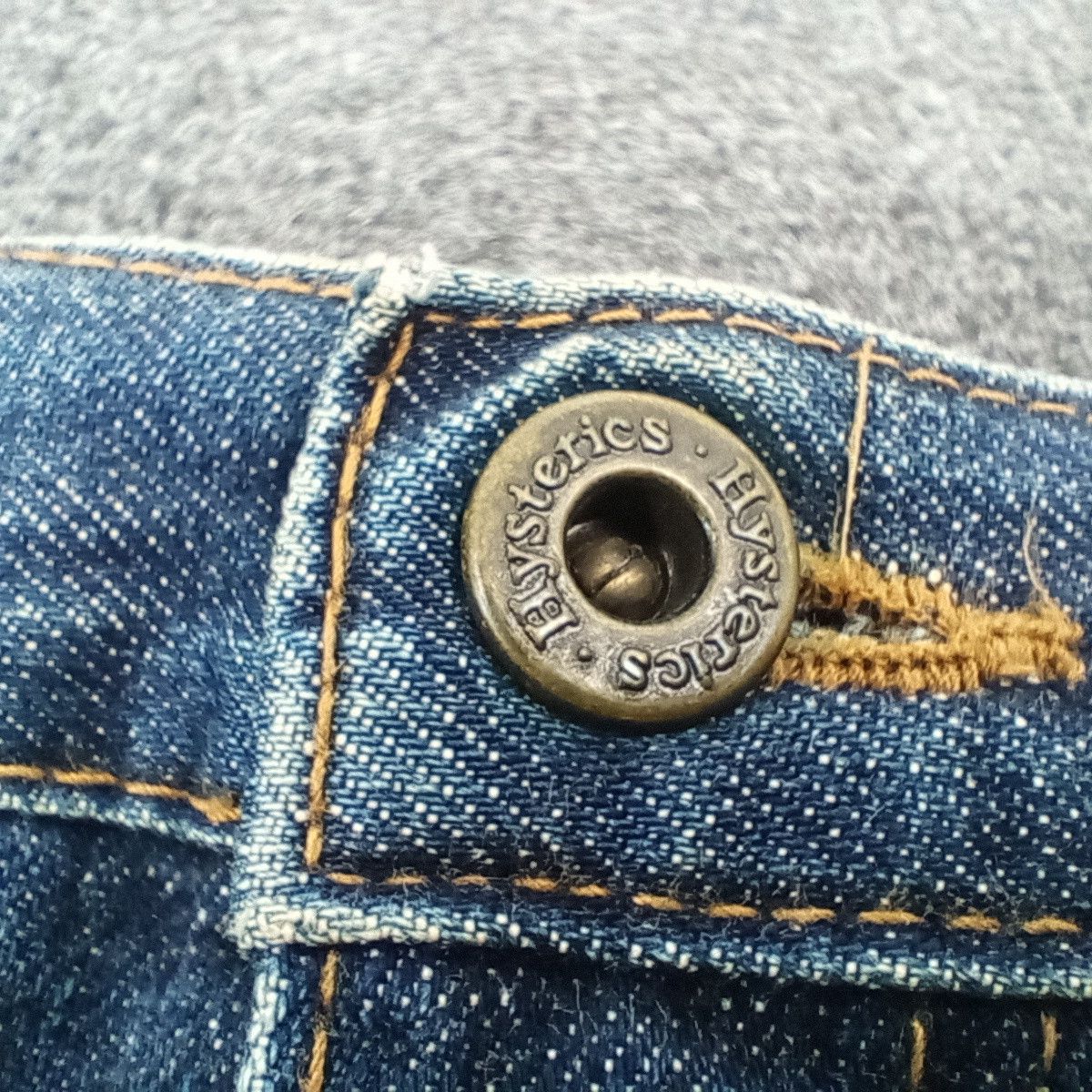 Hysteric Glamour × Japanese Brand × Vintage Hysteric Glamour Face Custom Japanese Denim Jeans Size 28" / US 6 / IT 42 - 7 Thumbnail