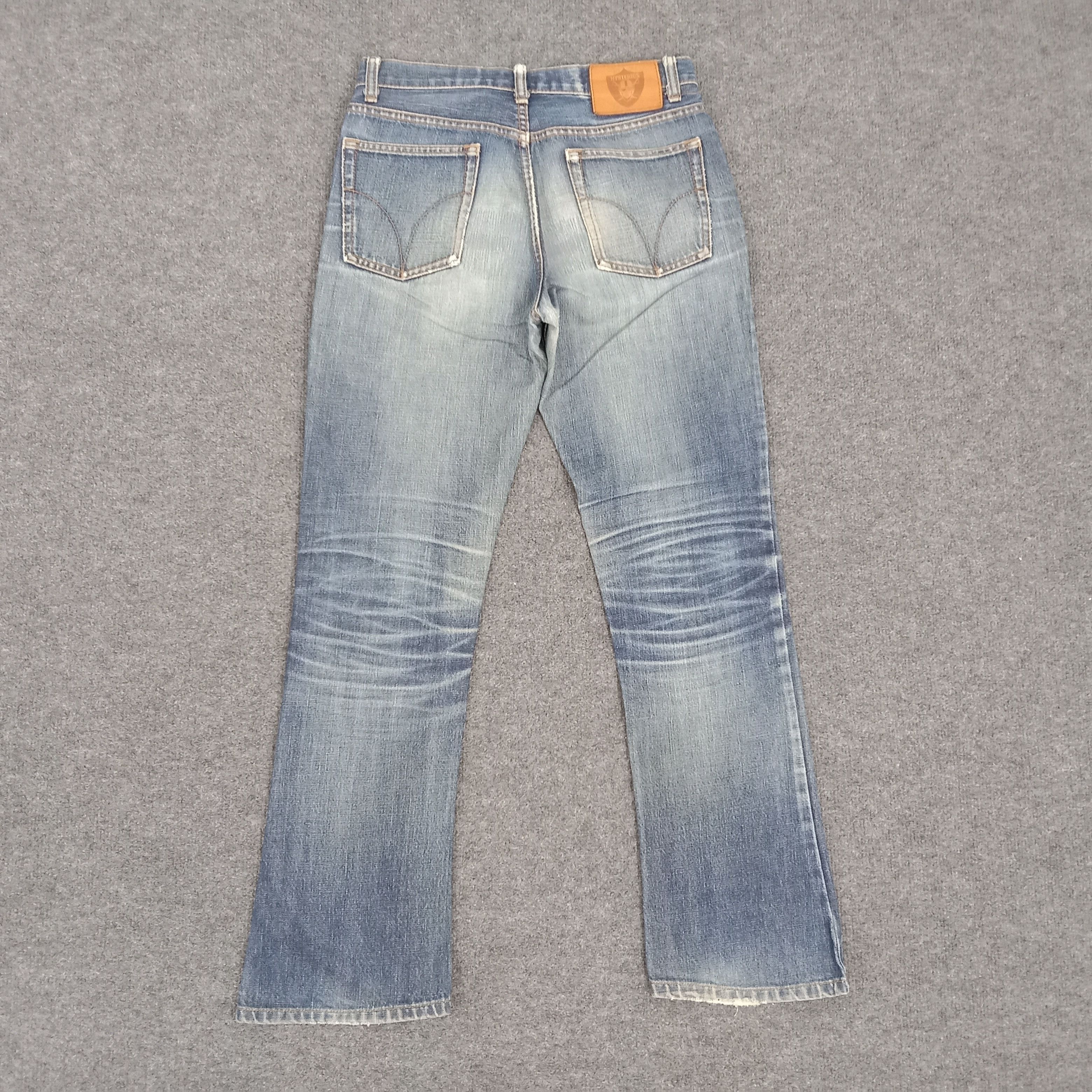 Hysteric Glamour × Japanese Brand × Vintage Hysteric Glamour Face Custom Japanese Denim Jeans Size 28" / US 6 / IT 42 - 4 Thumbnail
