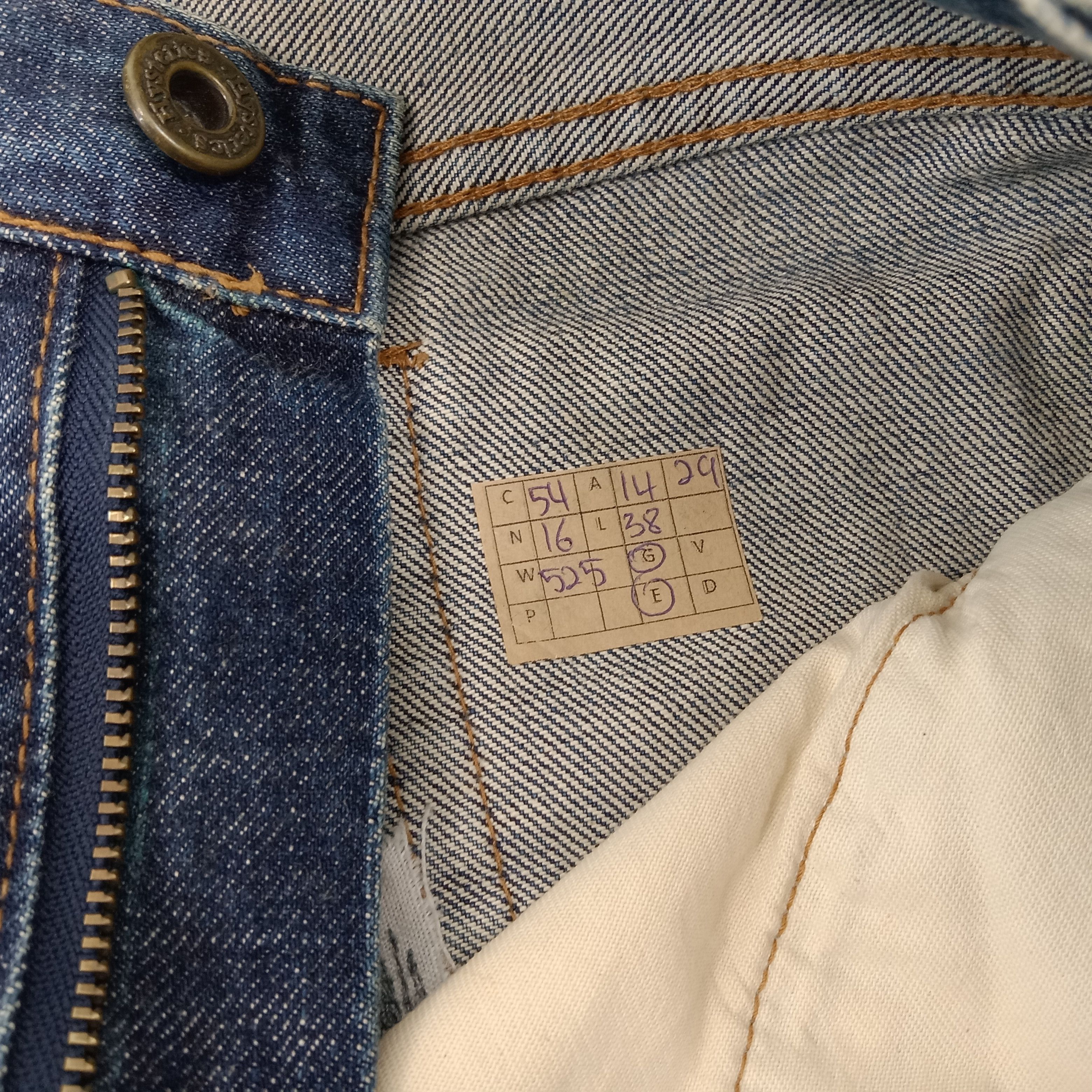 Hysteric Glamour × Japanese Brand × Vintage Hysteric Glamour Face Custom Japanese Denim Jeans Size 28" / US 6 / IT 42 - 10 Thumbnail