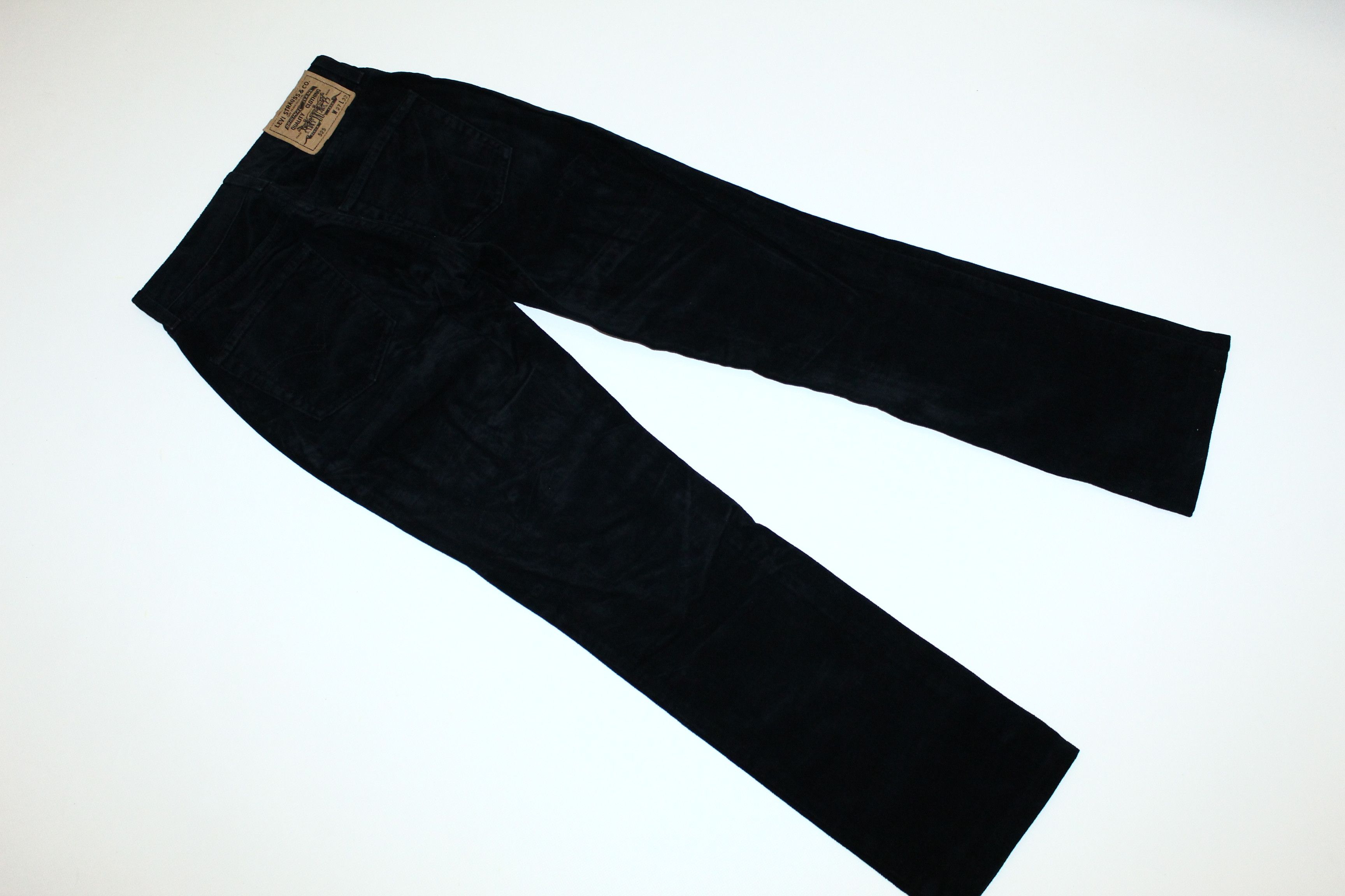Levi's 90s Made in Italy. Levi's 525 Regular Corduroy Denim Pants Size US 27 - 5 Thumbnail