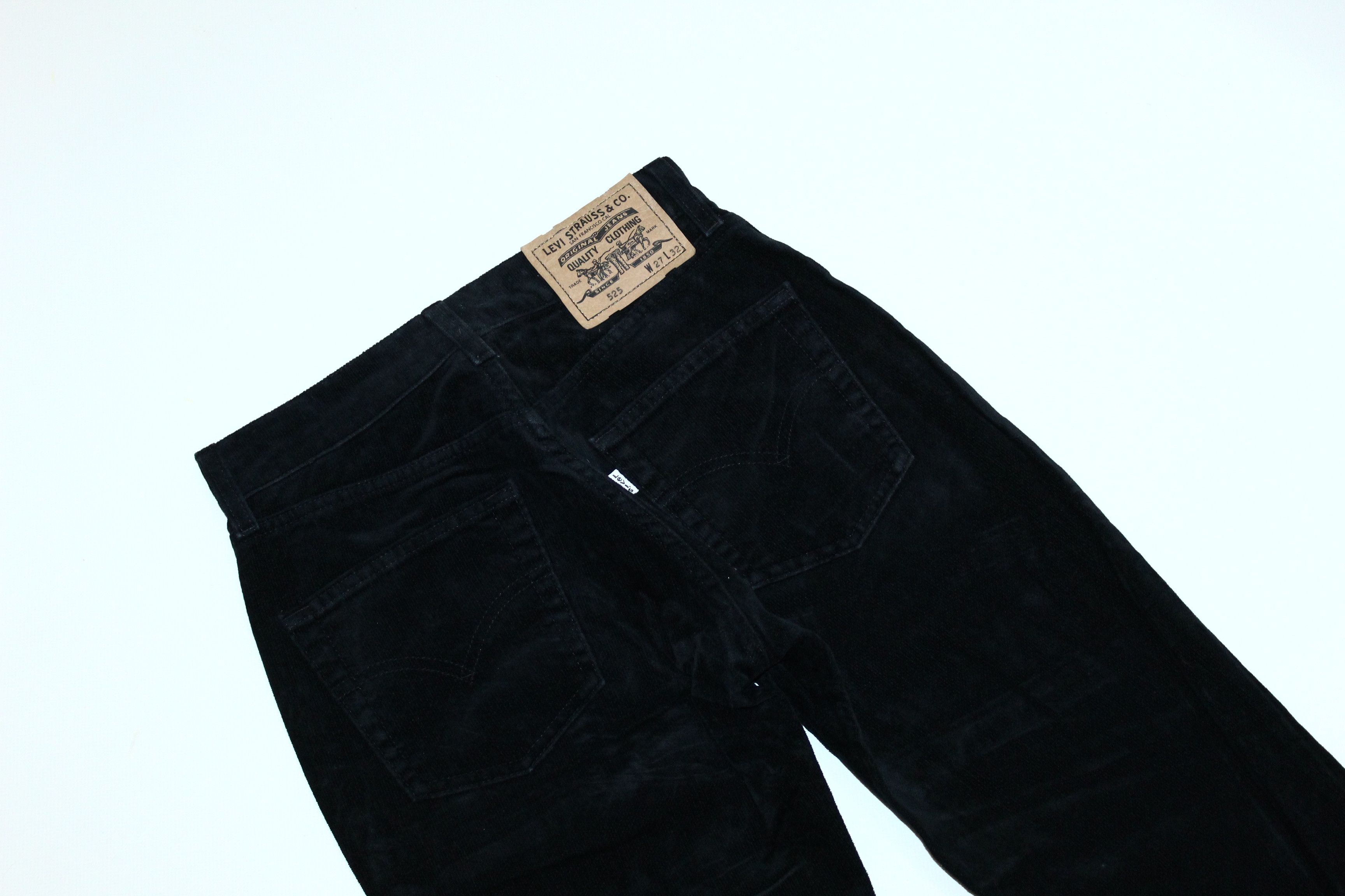 Levi's 90s Made in Italy. Levi's 525 Regular Corduroy Denim Pants Size US 27 - 9 Thumbnail