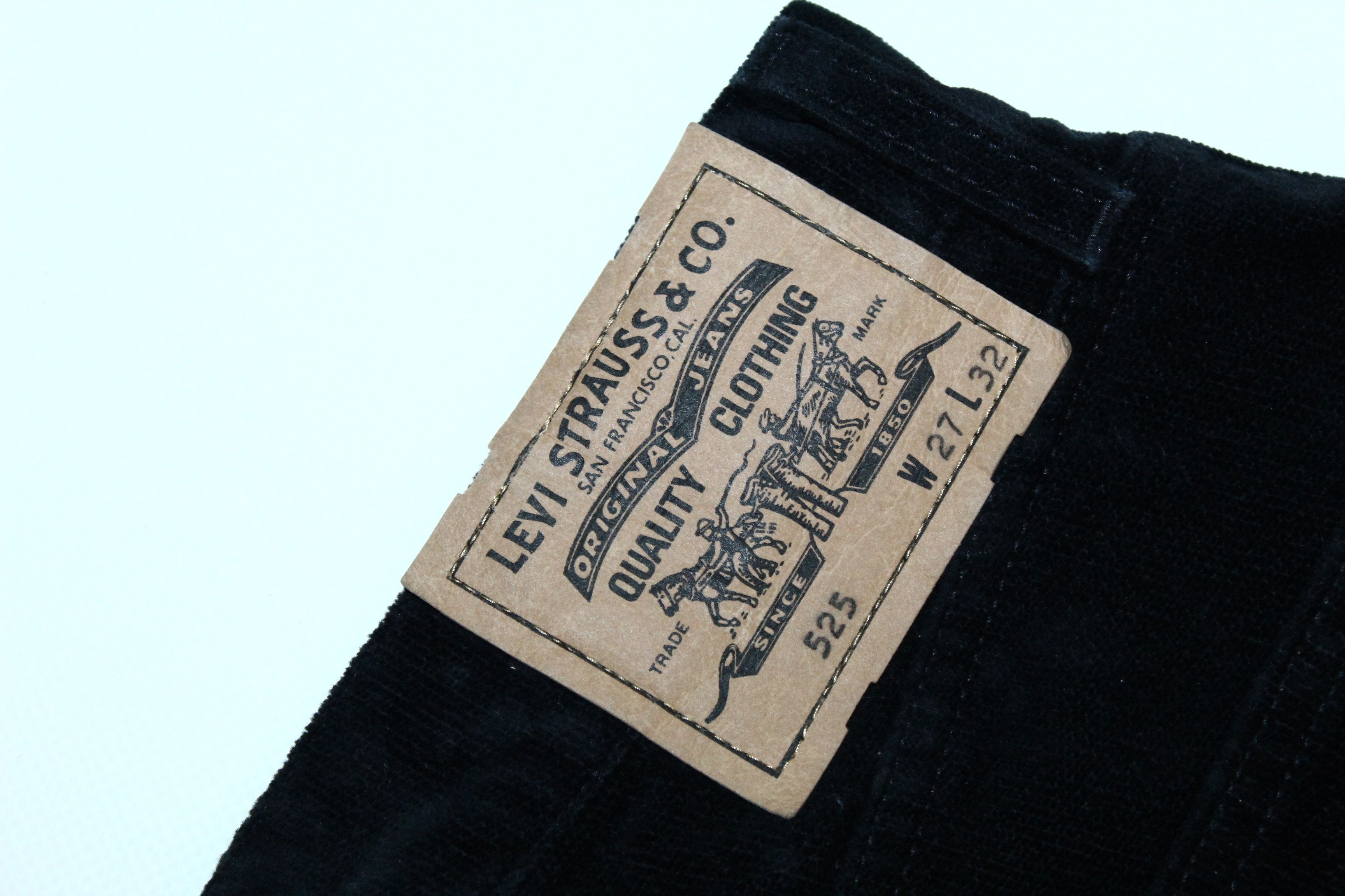 Levi's 90s Made in Italy. Levi's 525 Regular Corduroy Denim Pants Size US 27 - 3 Thumbnail