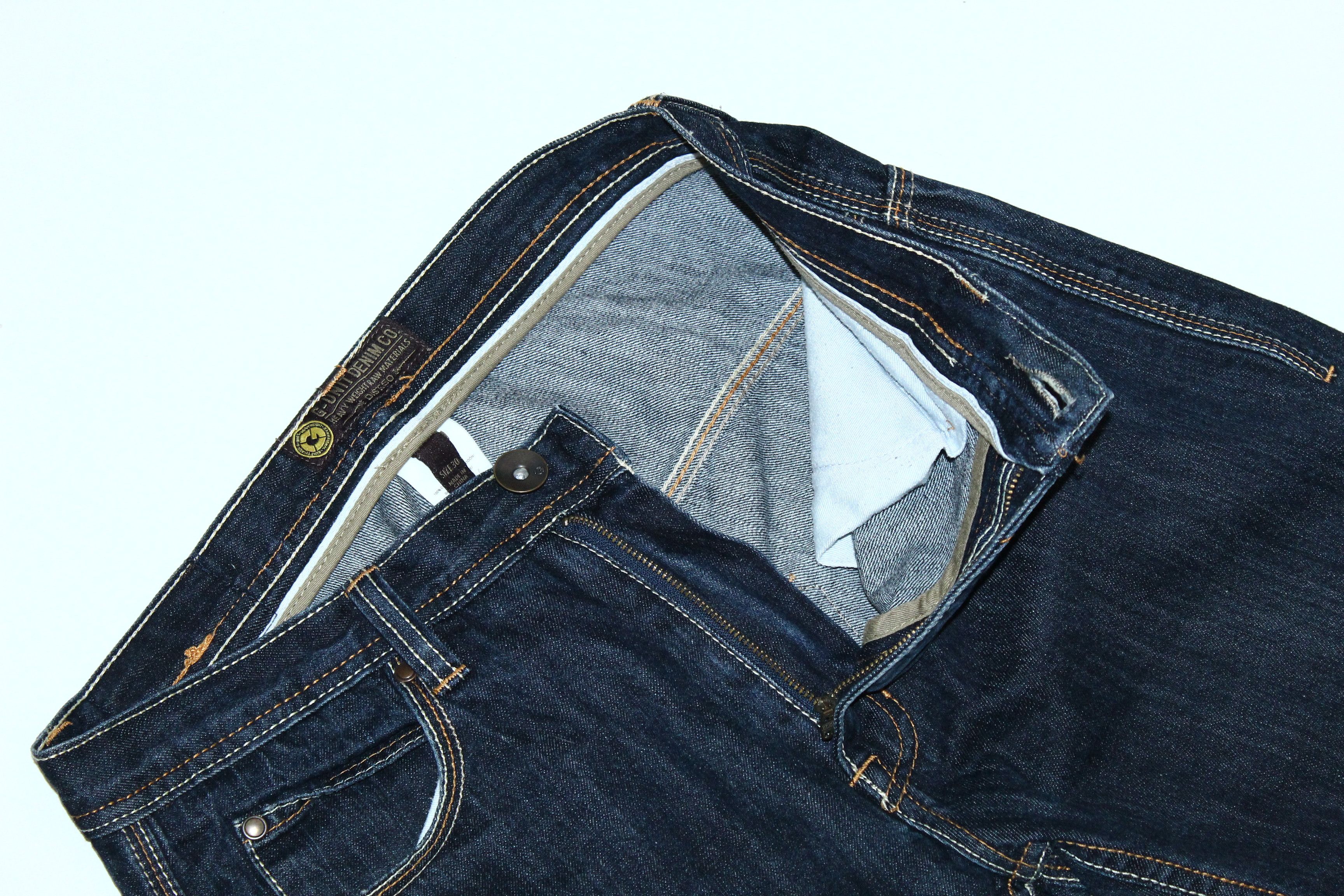 G-Unit Vtg 50 Cent G-Unit Logo Embroidered OG Baggy Rap Jeans Size US 32 / EU 48 - 3 Thumbnail