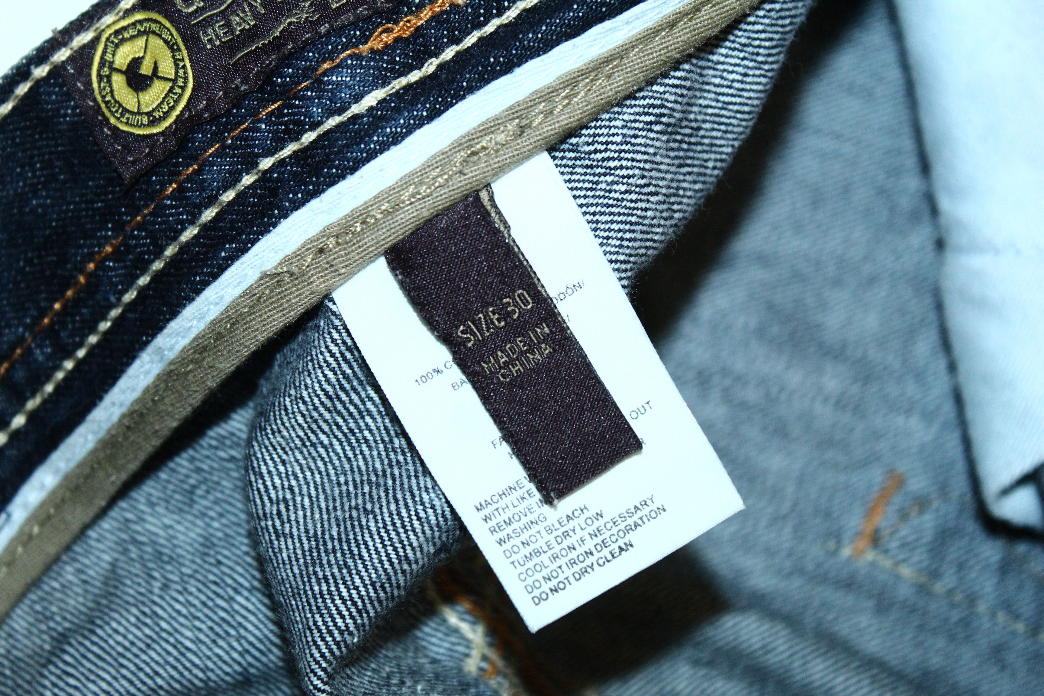 G-Unit Vtg 50 Cent G-Unit Logo Embroidered OG Baggy Rap Jeans Size US 32 / EU 48 - 5 Thumbnail