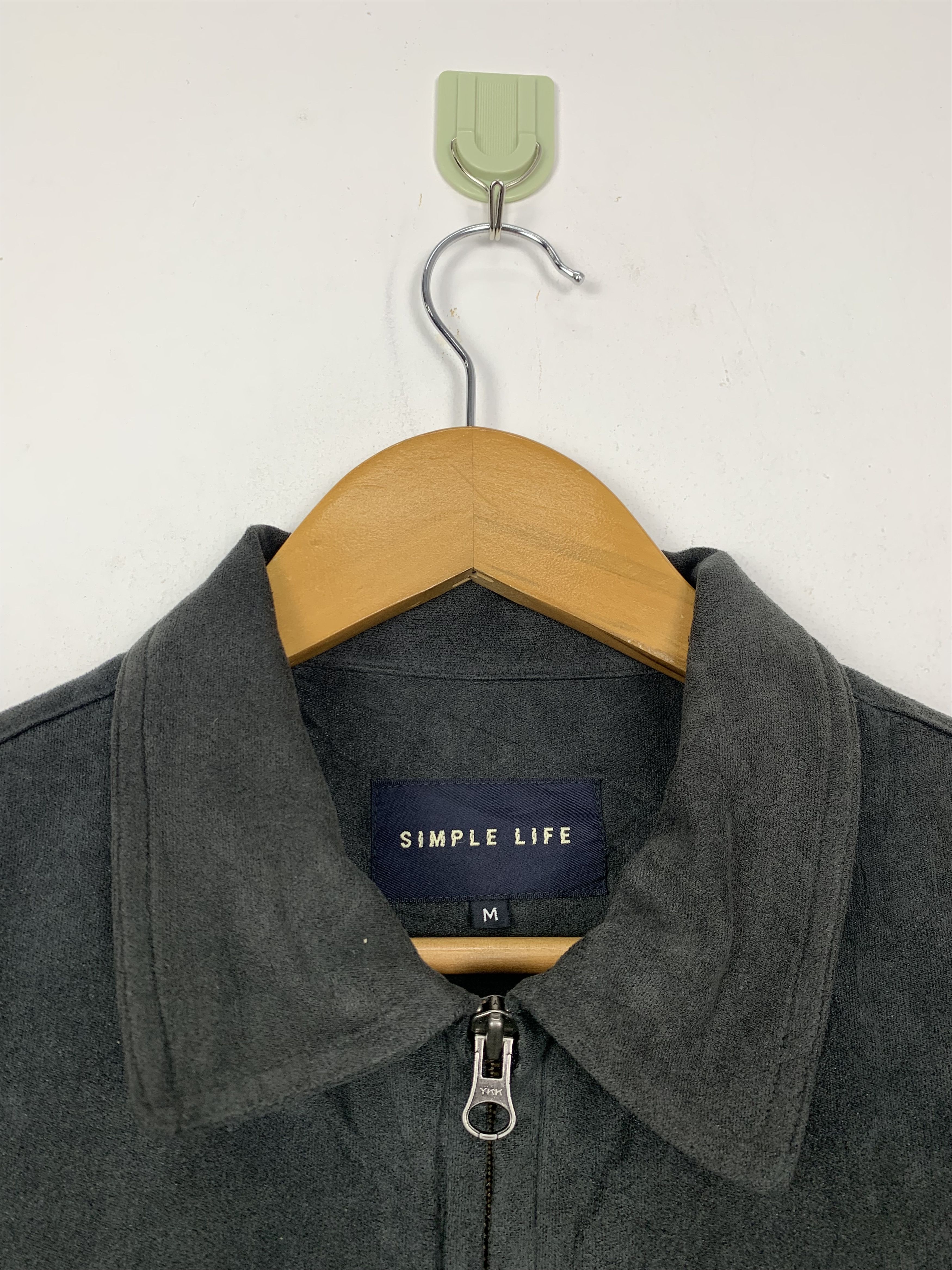 Japanese Brand Vintage SIMPLE LIFE Fleece Lining Multi Pocket Jacket J0638 Size US M / EU 48-50 / 2 - 5 Thumbnail