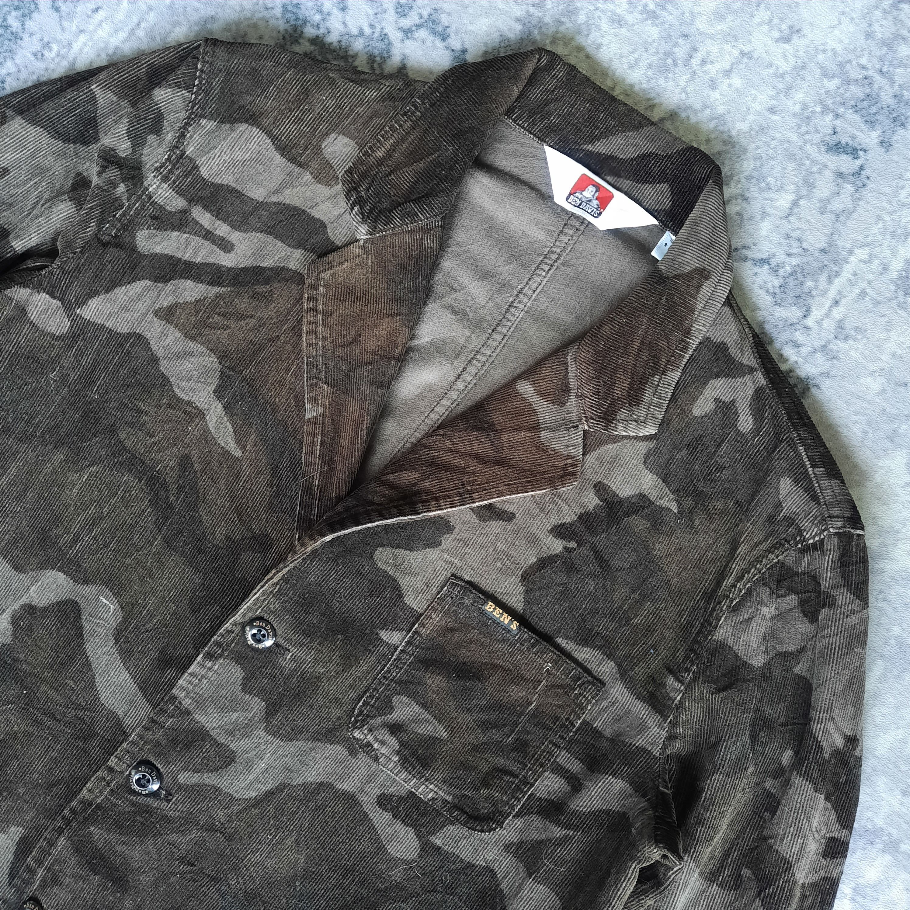 Ben Davis 🔥Ben davis corduroy military army camo blazer jacket Size US M / EU 48-50 / 2 - 2 Thumbnail