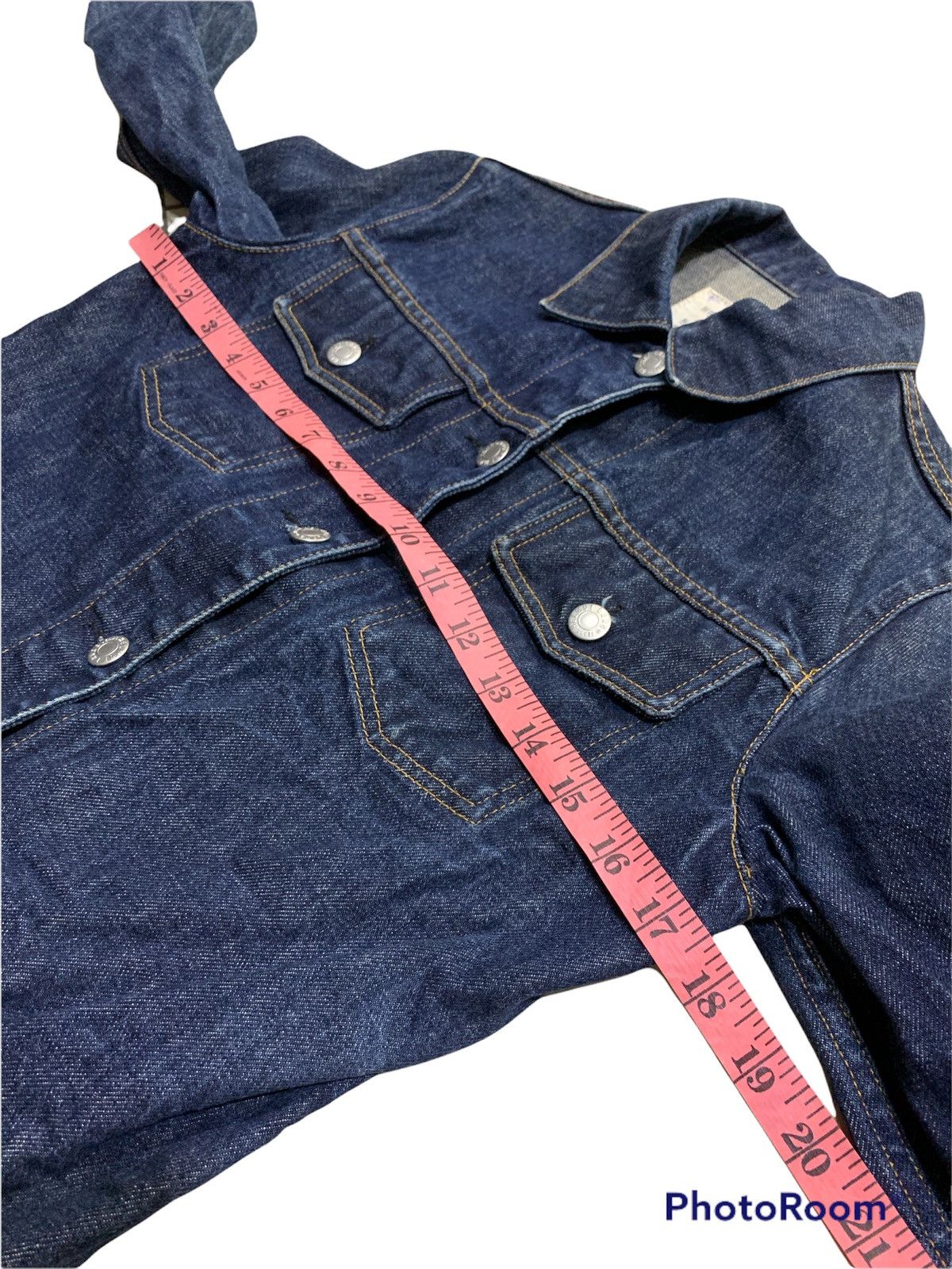 Helmut Lang VINTAGE 1999 HELMUT LANG CLASSIC DENIM JACKET Size US XS / EU 42 / 0 - 5 Thumbnail