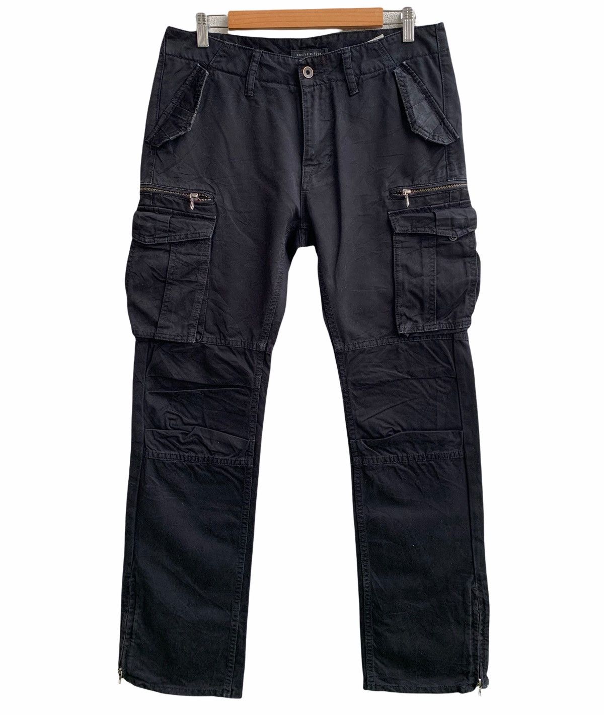 GOSTAR DE FUGA Japanese Brand Gostar De Fuga Multiple Pocket cargo Pants Size US 33 - 1 Thumbnail