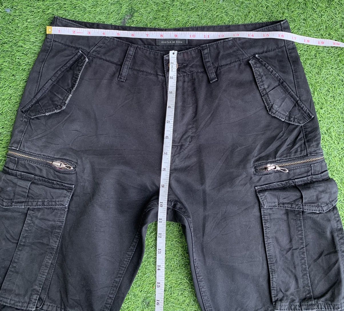GOSTAR DE FUGA Japanese Brand Gostar De Fuga Multiple Pocket cargo Pants Size US 33 - 16 Thumbnail