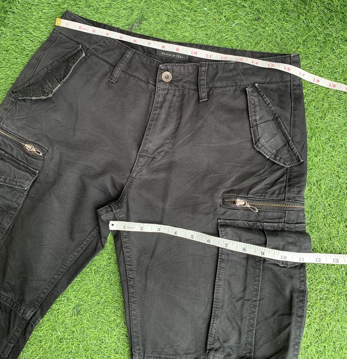 GOSTAR DE FUGA Japanese Brand Gostar De Fuga Multiple Pocket cargo Pants Size US 33 - 15 Thumbnail