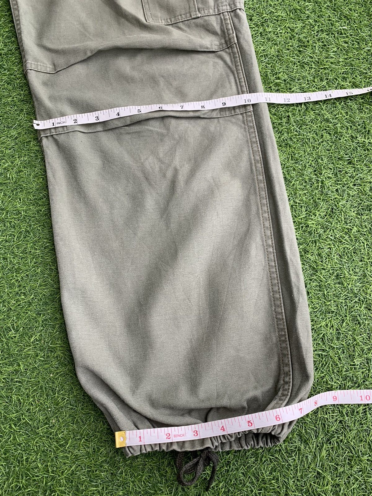 Army Of Me × Japanese Brand Vintage Nato Military Cargo Pocket Pants Size US 34 / EU 50 - 15 Thumbnail