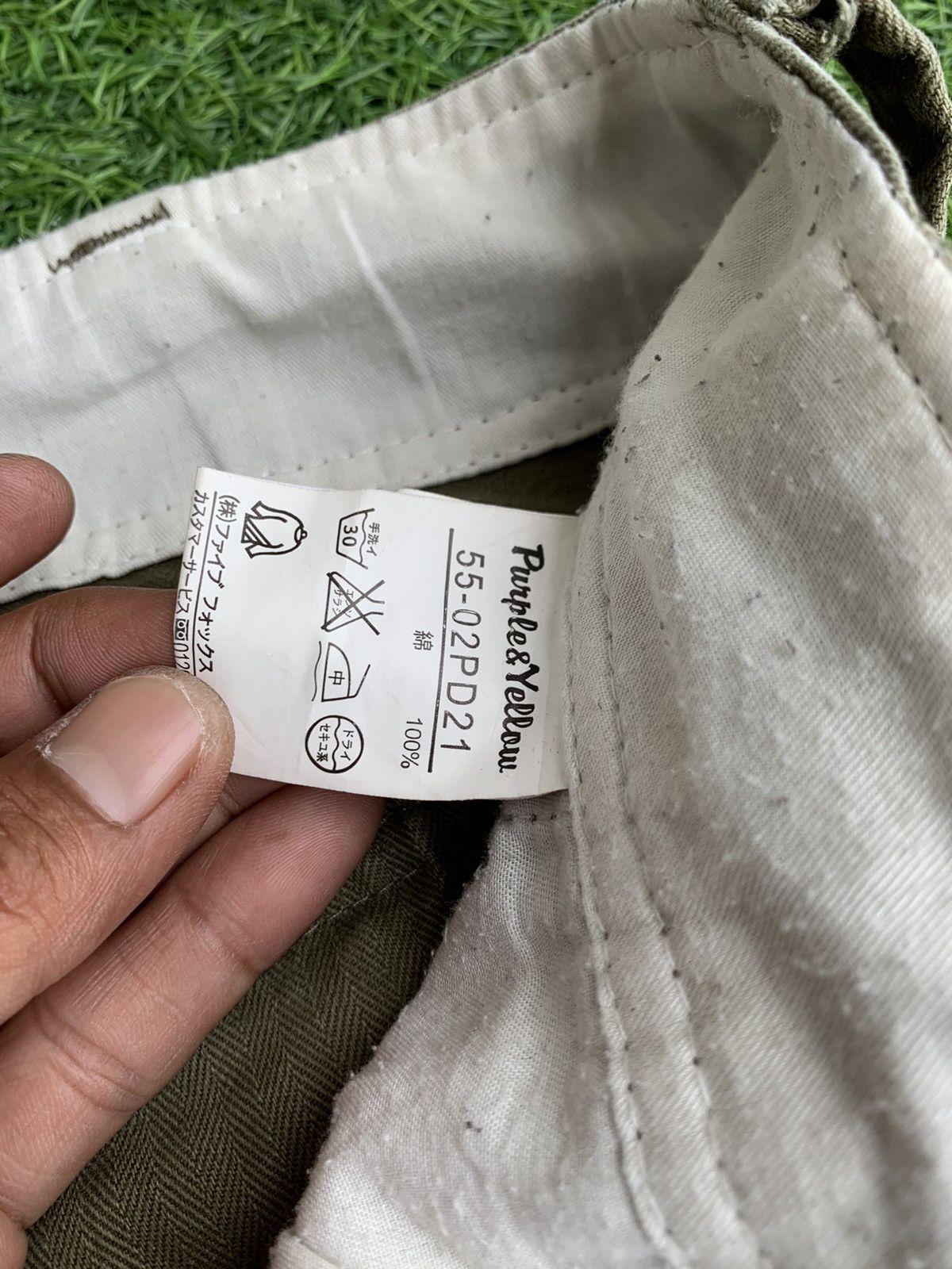 Japanese Brand Japanese Brand Purple&yellow Cargo Multiple Pocket Pants Size US 34 / EU 50 - 10 Thumbnail