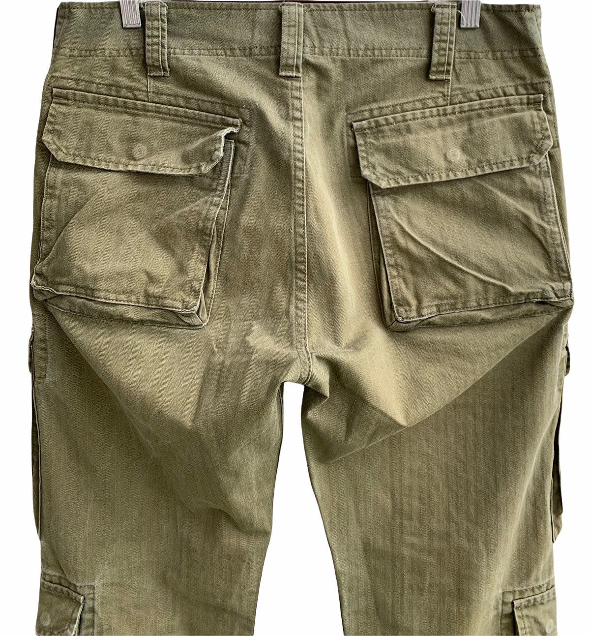 Japanese Brand Japanese Brand Purple&yellow Cargo Multiple Pocket Pants Size US 34 / EU 50 - 8 Thumbnail
